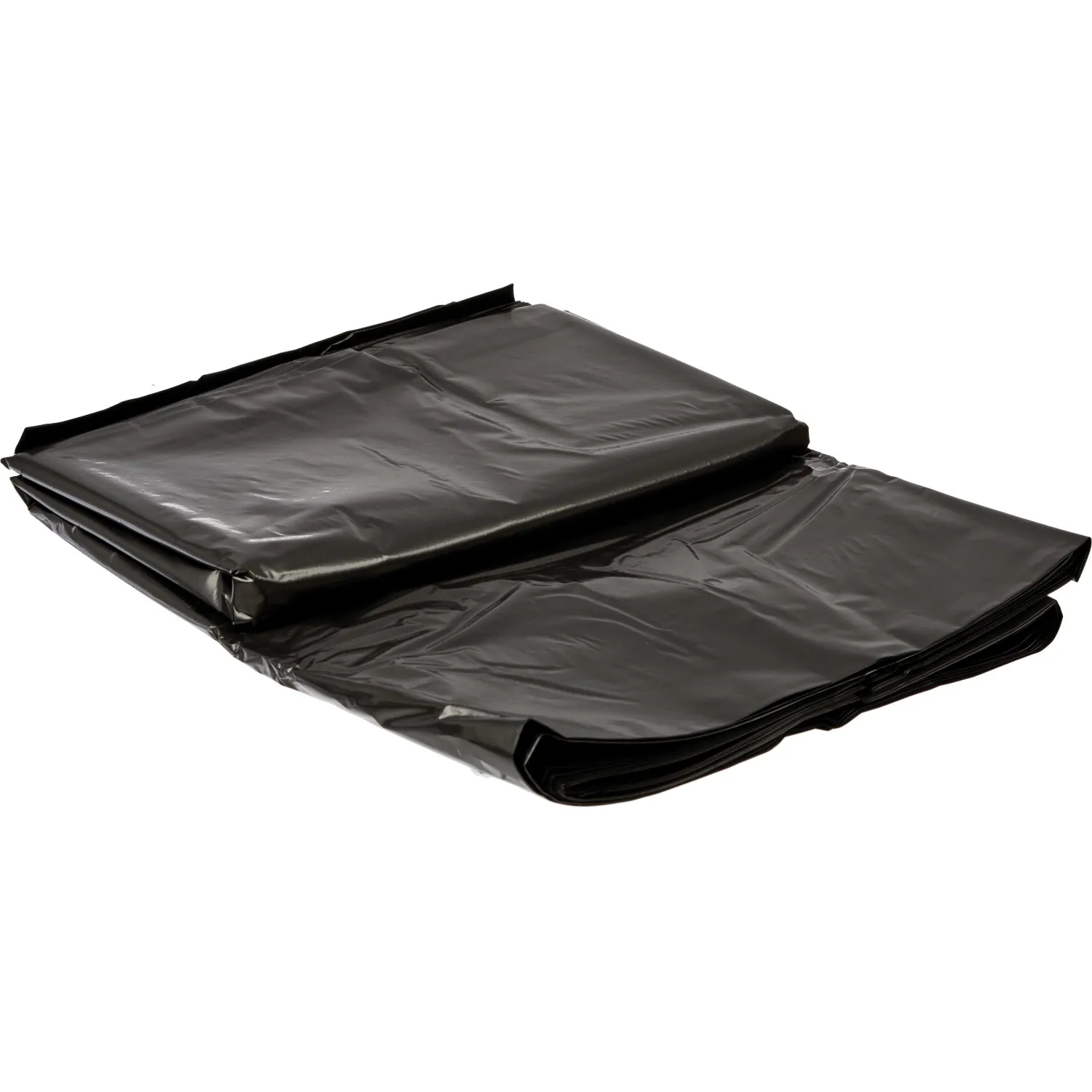 Мешки для мусора ПВД 200л 55мкм 10шт/уп черные 70х140см Luscan - фото 2