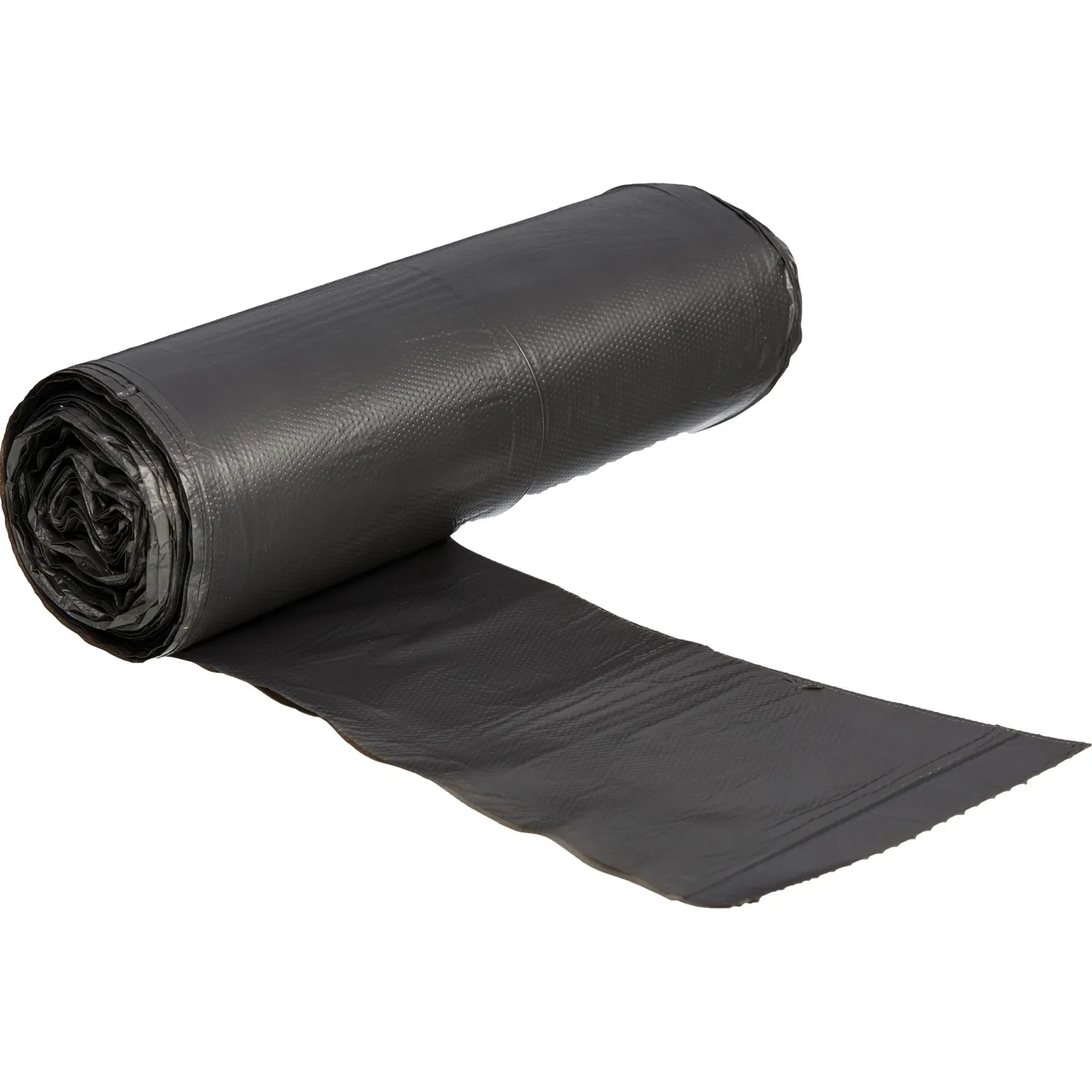 Мешки для мусора ПНД 120л 20мкм 20шт/рул черные 70x100см Amigo с ручками - фото 2