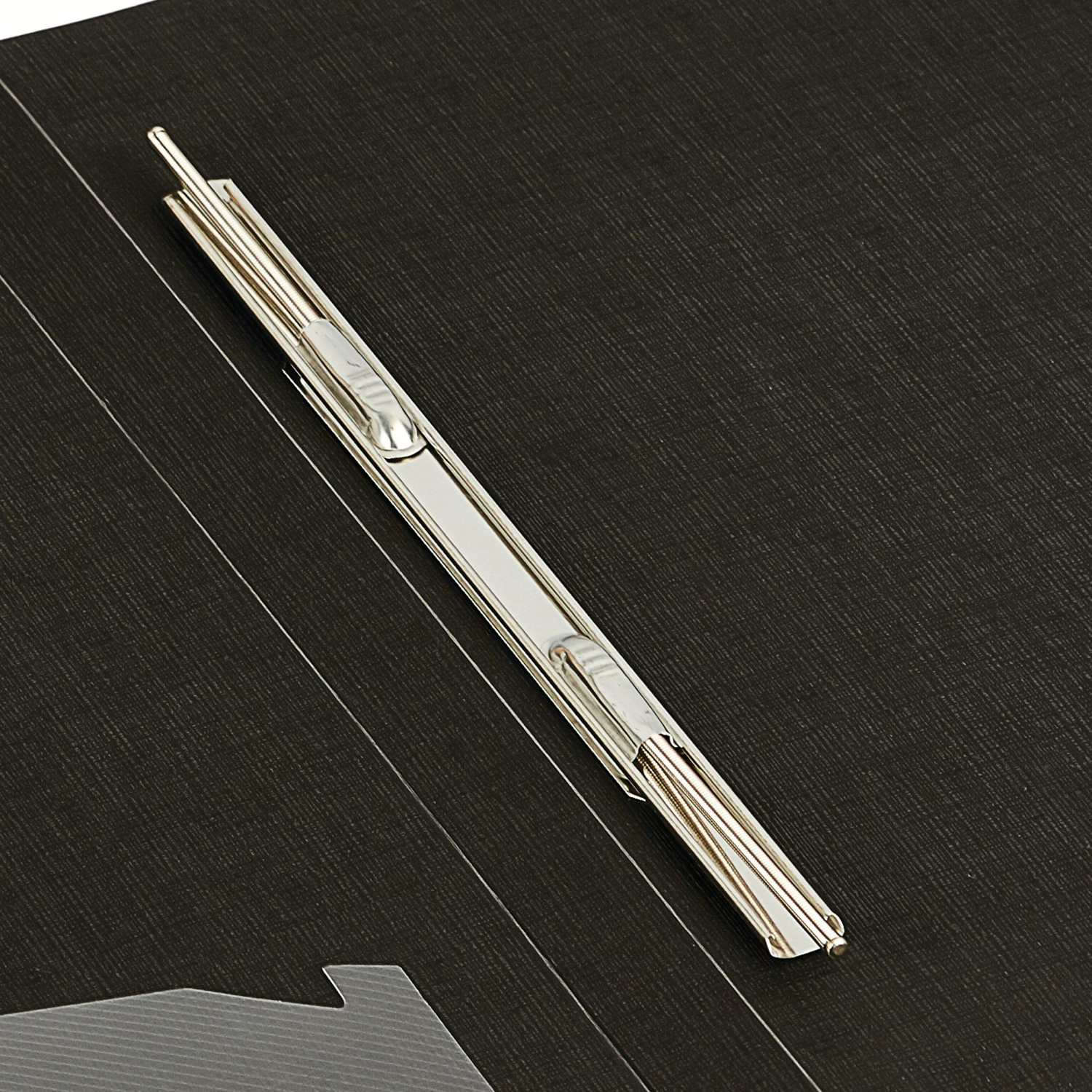 Скоросшиватель пластиковый с пруж.мех.ATTACHE F612/07 17мм черный - фото 4