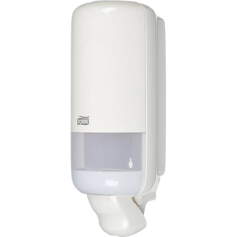Дозатор для жидкого мыла Tork Elevation S1 1л картр168050,560000 пласт.бел - фото 1