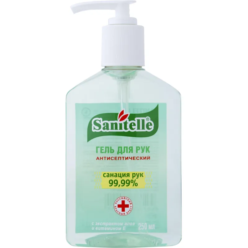 Профхим антисептик кожный д/дезинф рук с Алоэ Sanitelle/САНИТЕЛЬ, 0,25л_доз - фото 1