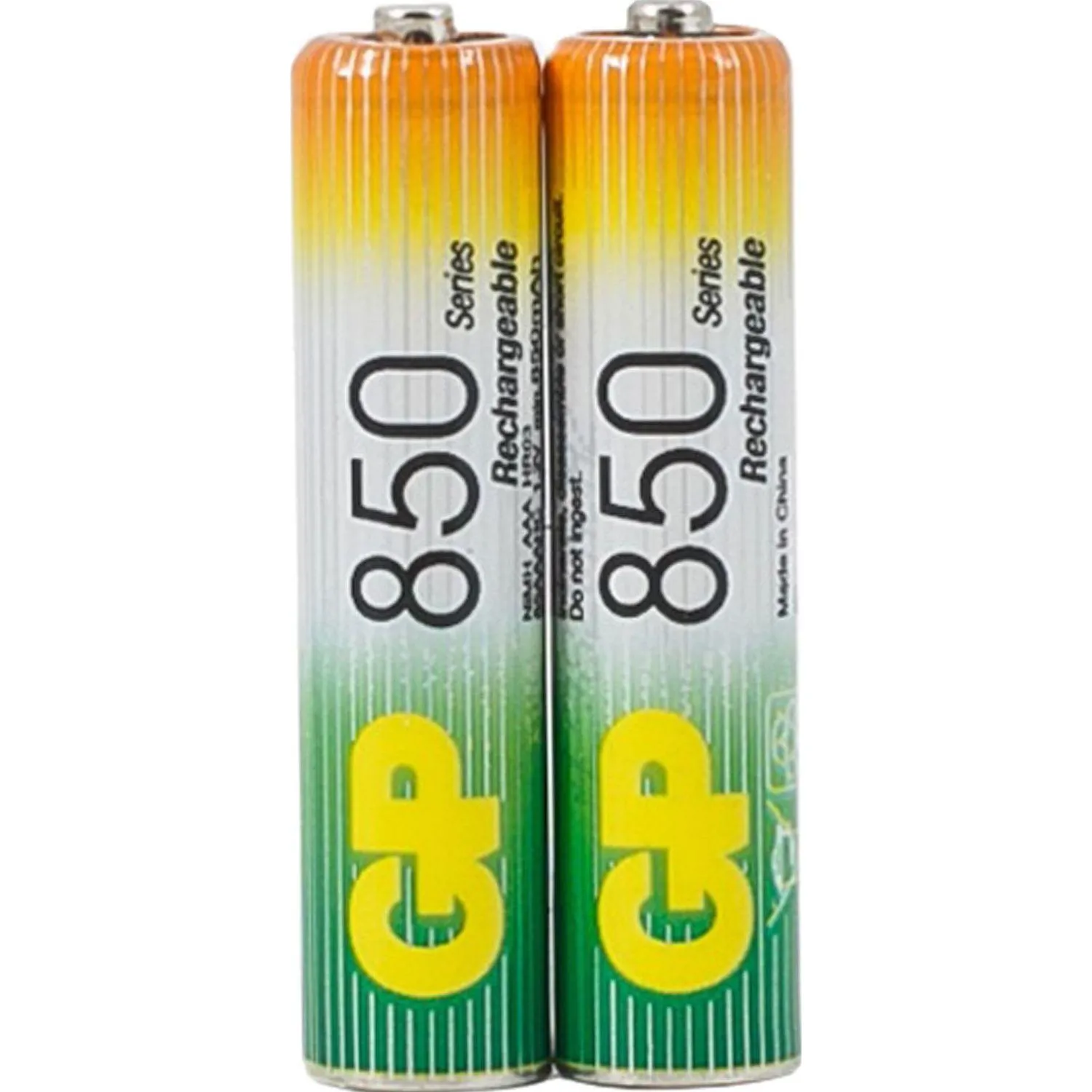 Аккумулятор GP 850mAh AAA 85AAAHC-5DECRC2/ 85AAAHCRGY-2CRCB2 бл/2шт Аккумулятор GP 850mAh AAA 85AAAHC-5DECRC2/ 85AAAHCRGY-2CRCB2 бл/2шт - фото 3