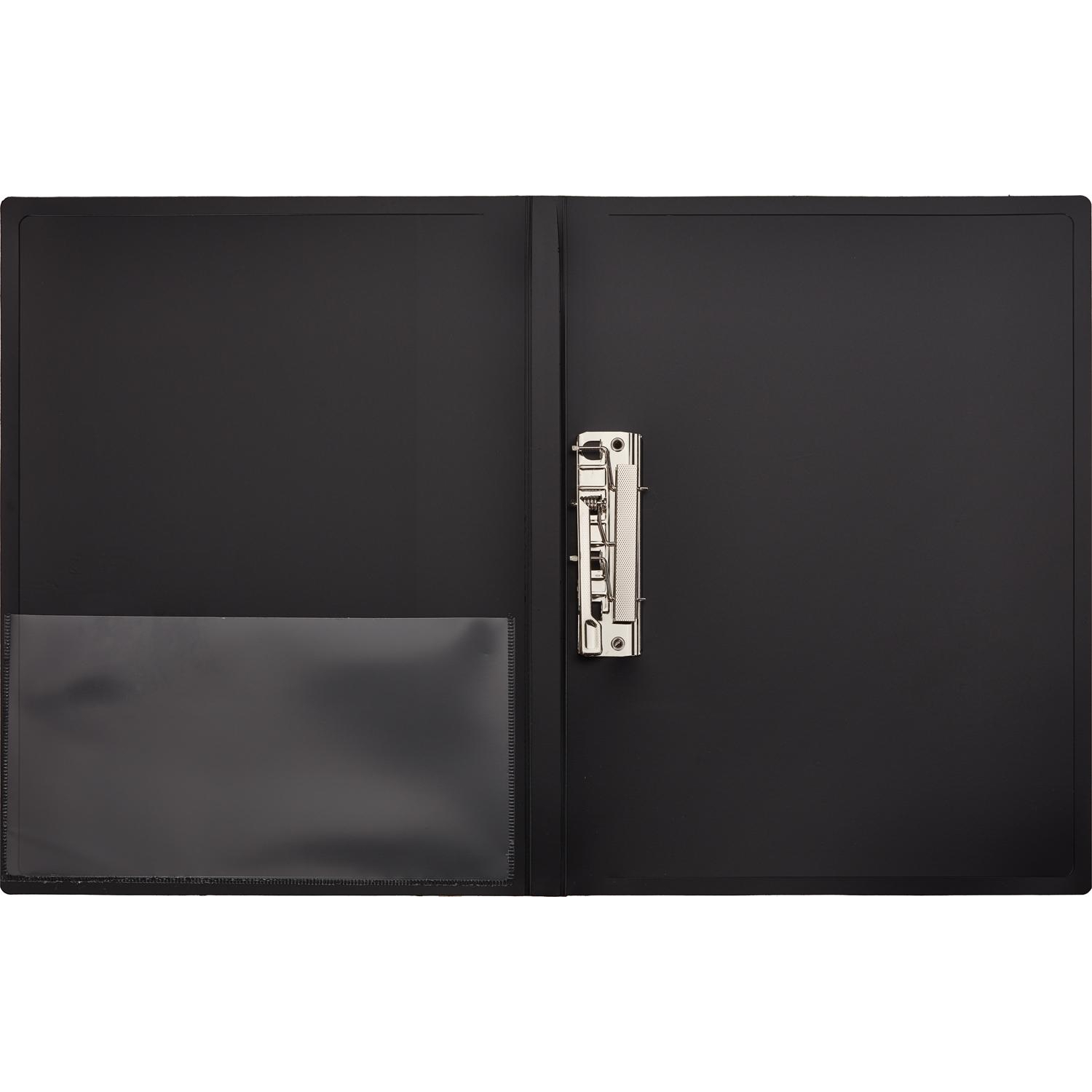 Папка с зажимом ATTACHE F611/07 17мм черная Россия - фото 2