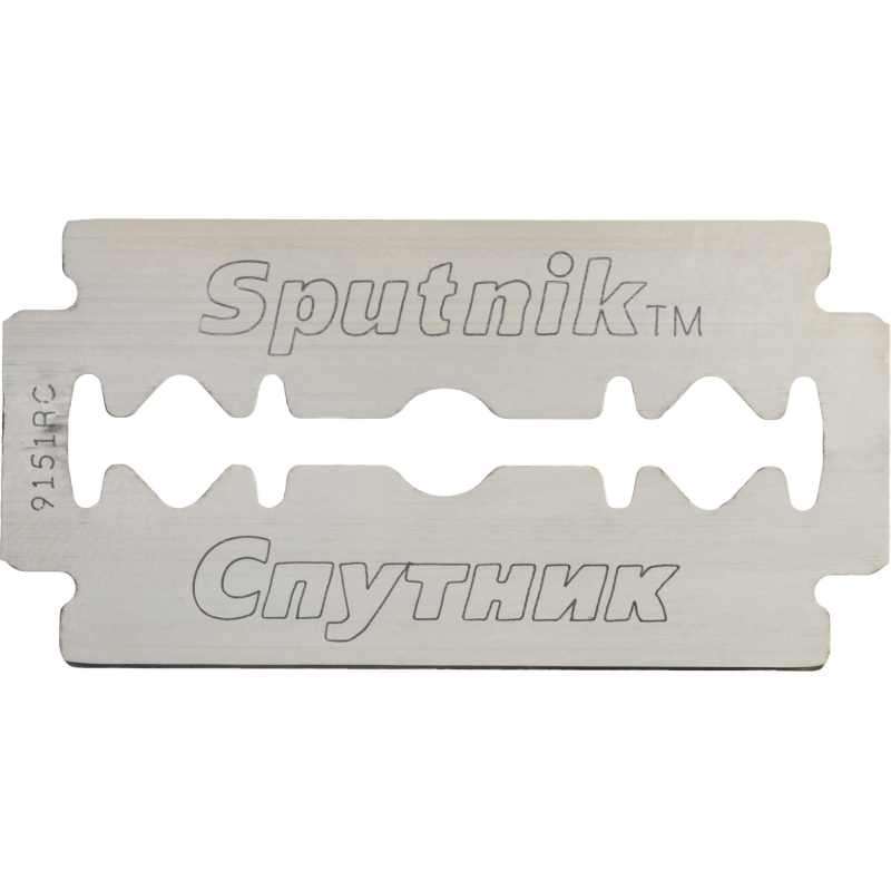 Сменные лезвия SPUTNIK Stainless для безопасных бритв 5шт - фото 1