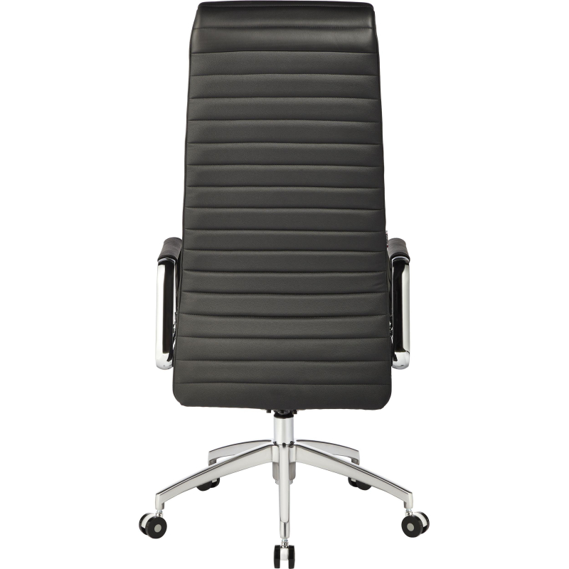 Кресло BN_Fc_Руководителя Echair-528 ML кожа черная, алюминий - фото 6