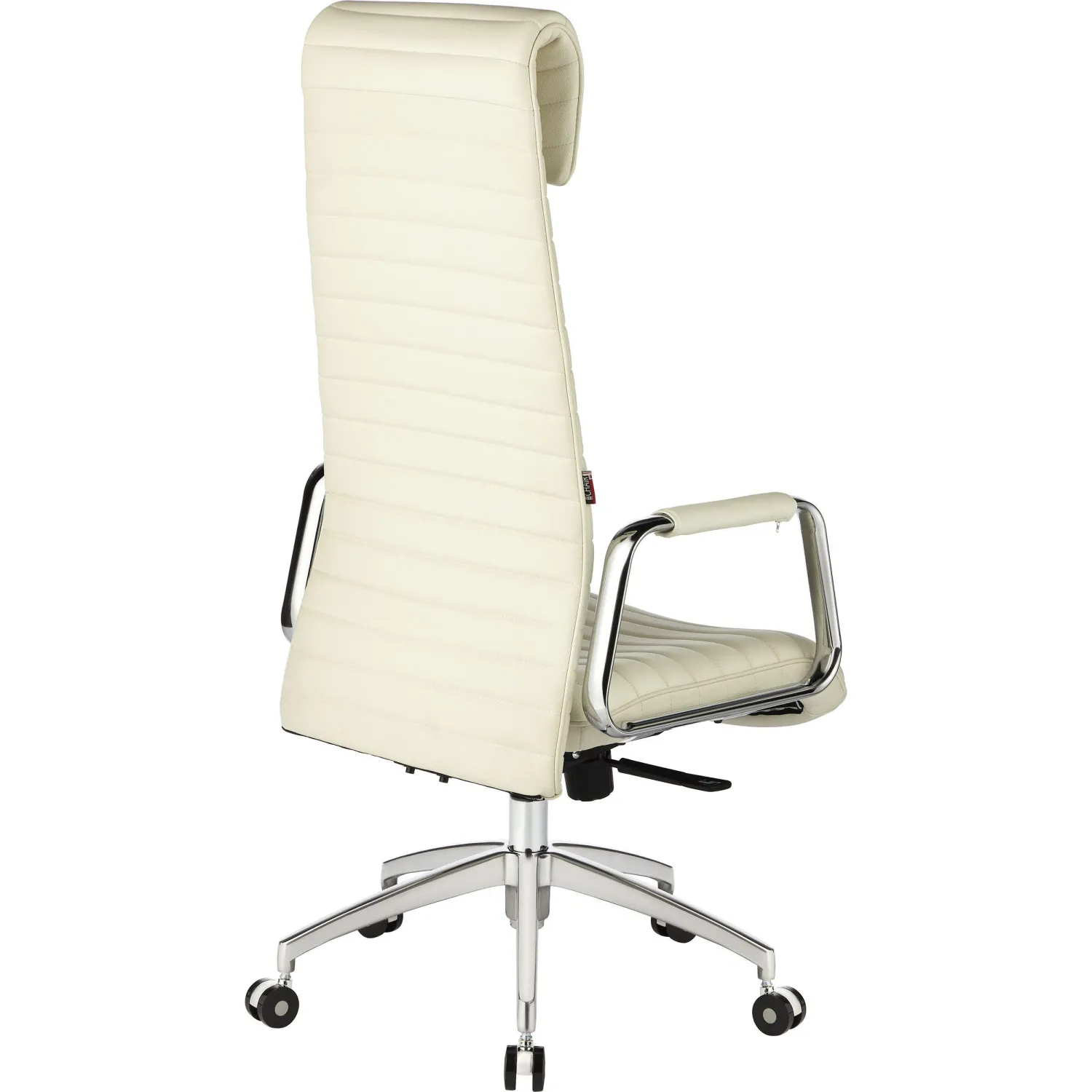 Кресло BN_Fc_Руководителя Echair-528 ML кожа белая, алюминий - фото 7