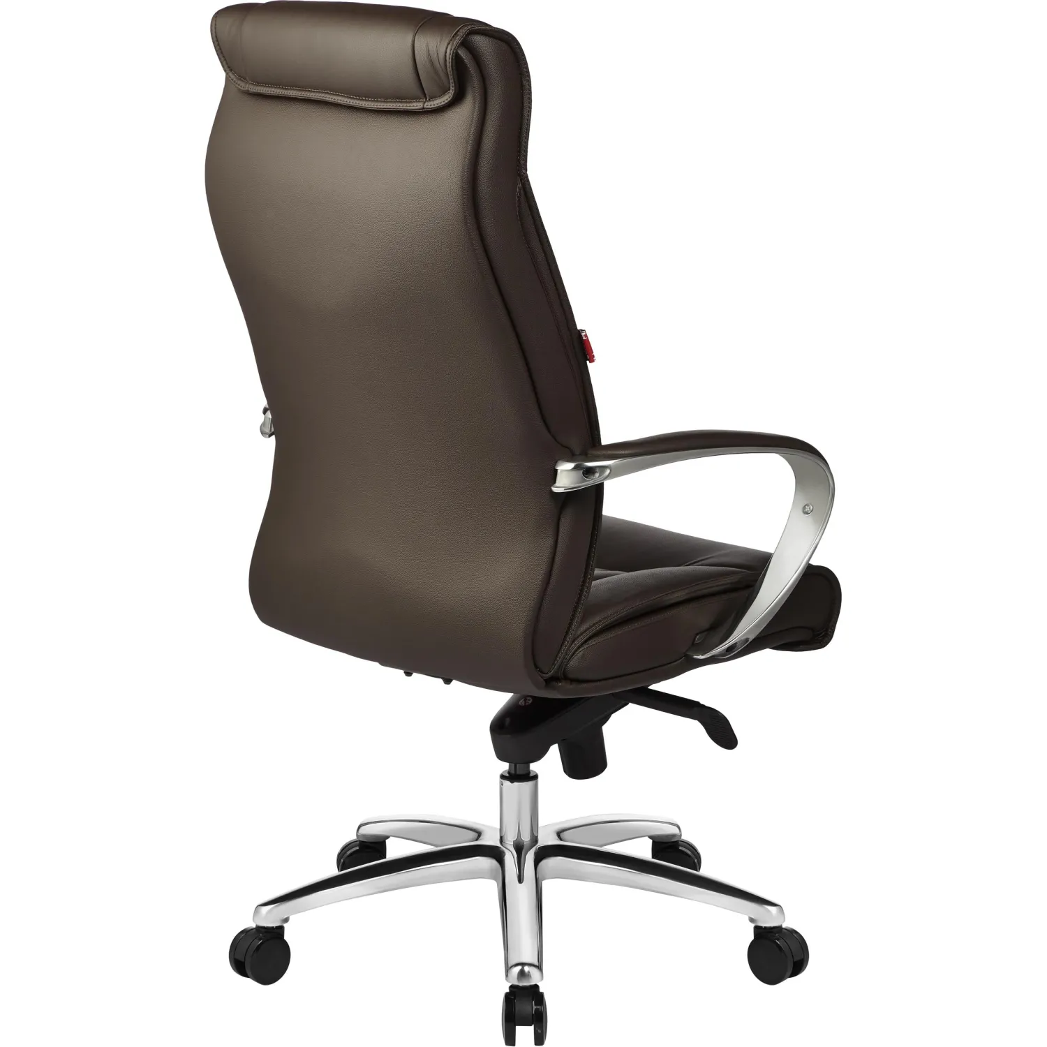 Кресло BN_Fc_Руководителя Echair-534 TL кожа коричневая, хром - фото 7