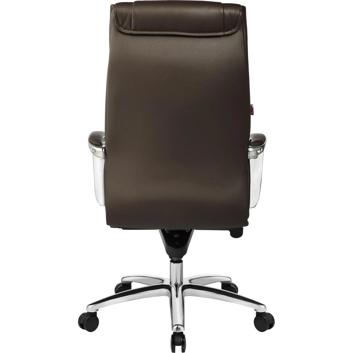 Кресло BN_Fc_Руководителя Echair-534 TL кожа коричневая, хром - фото 8