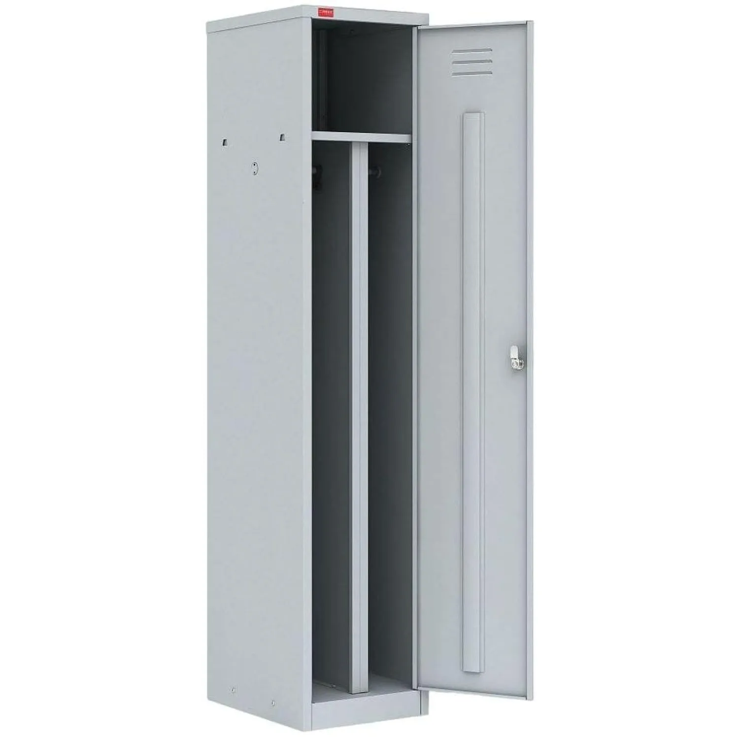 Шкаф для одежды металлический P_ШРМ21 1 дв. 400х500х1860 - фото 2