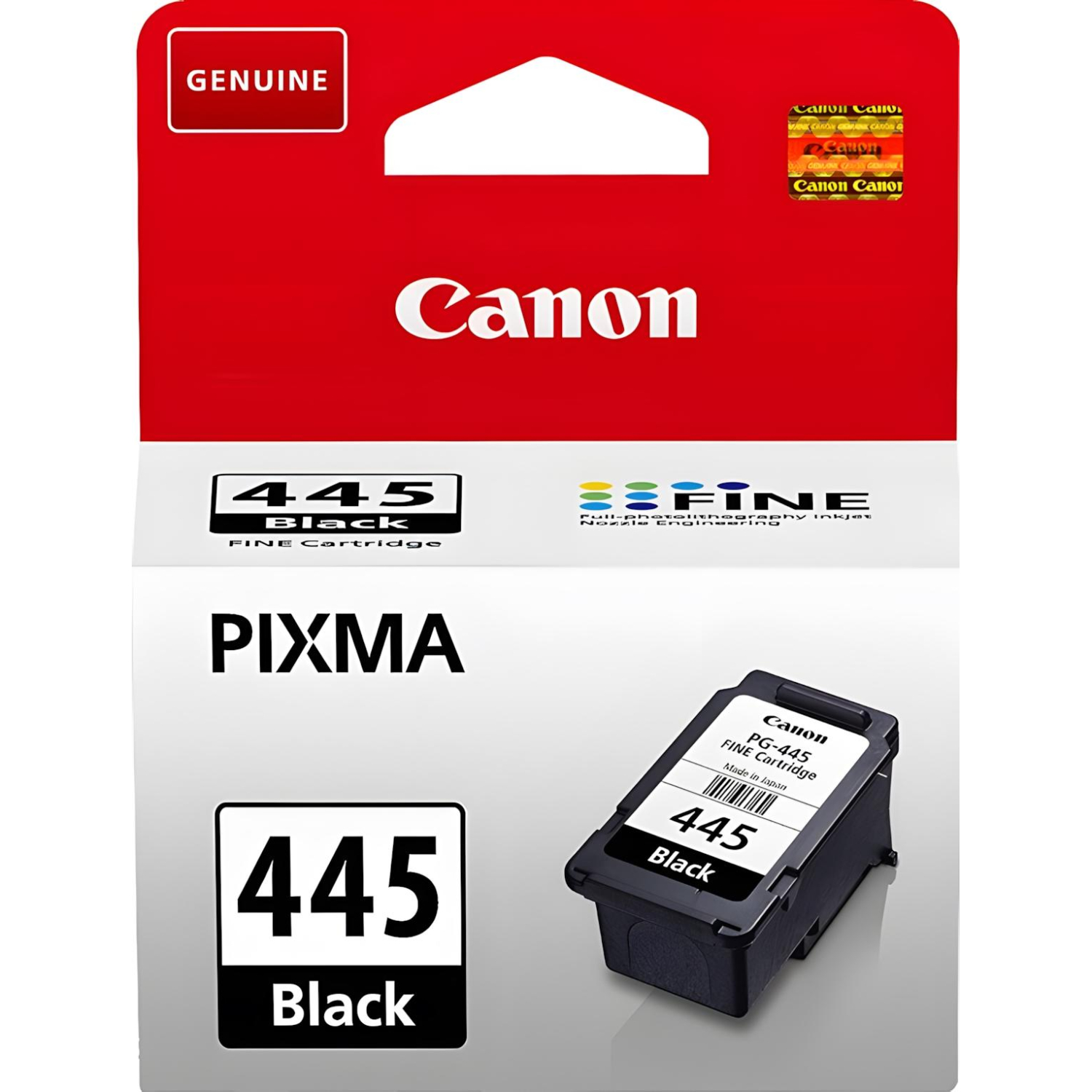 Картридж струйный CANON (PG-445) PIXMA MG2440/PIXMA MG2540, черный, оригинальный, ресурс180 стр., 8283B001 - фото 2