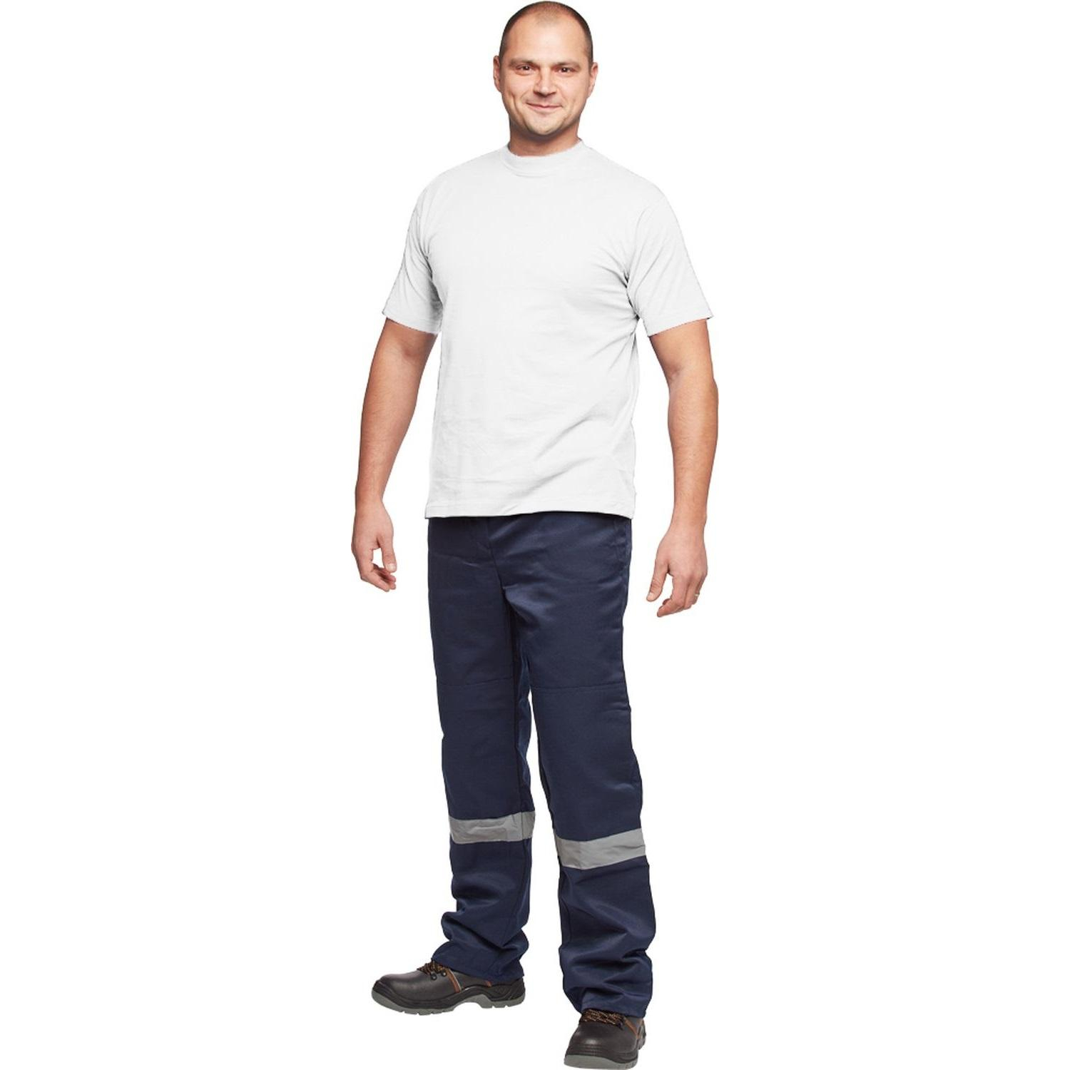 Футболка (160 г.) с кор.рукавом бел.(S) - фото 2