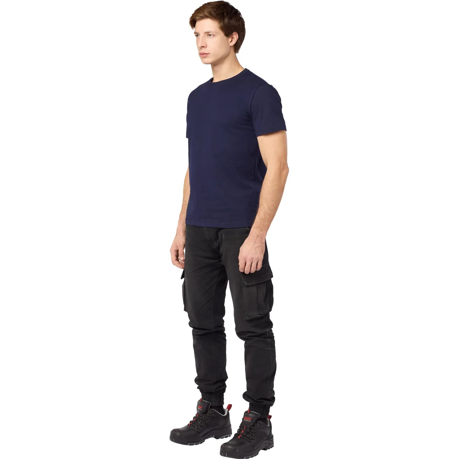 Футболка (160 г.) с кор.рукавом т.-син.(L) - фото 2