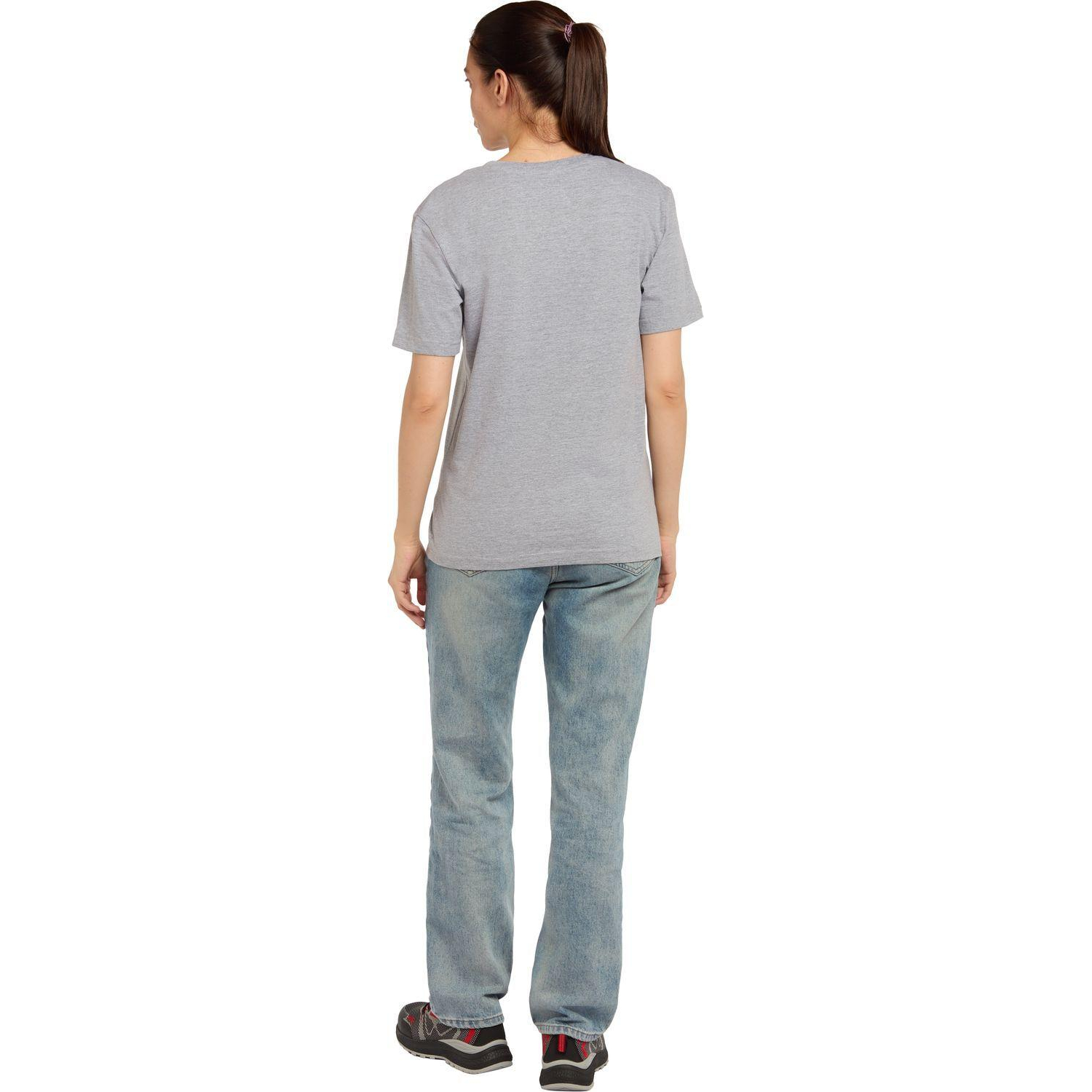 Футболка (160 г.) с кор.рукавом серый меланж (XL) - фото 11