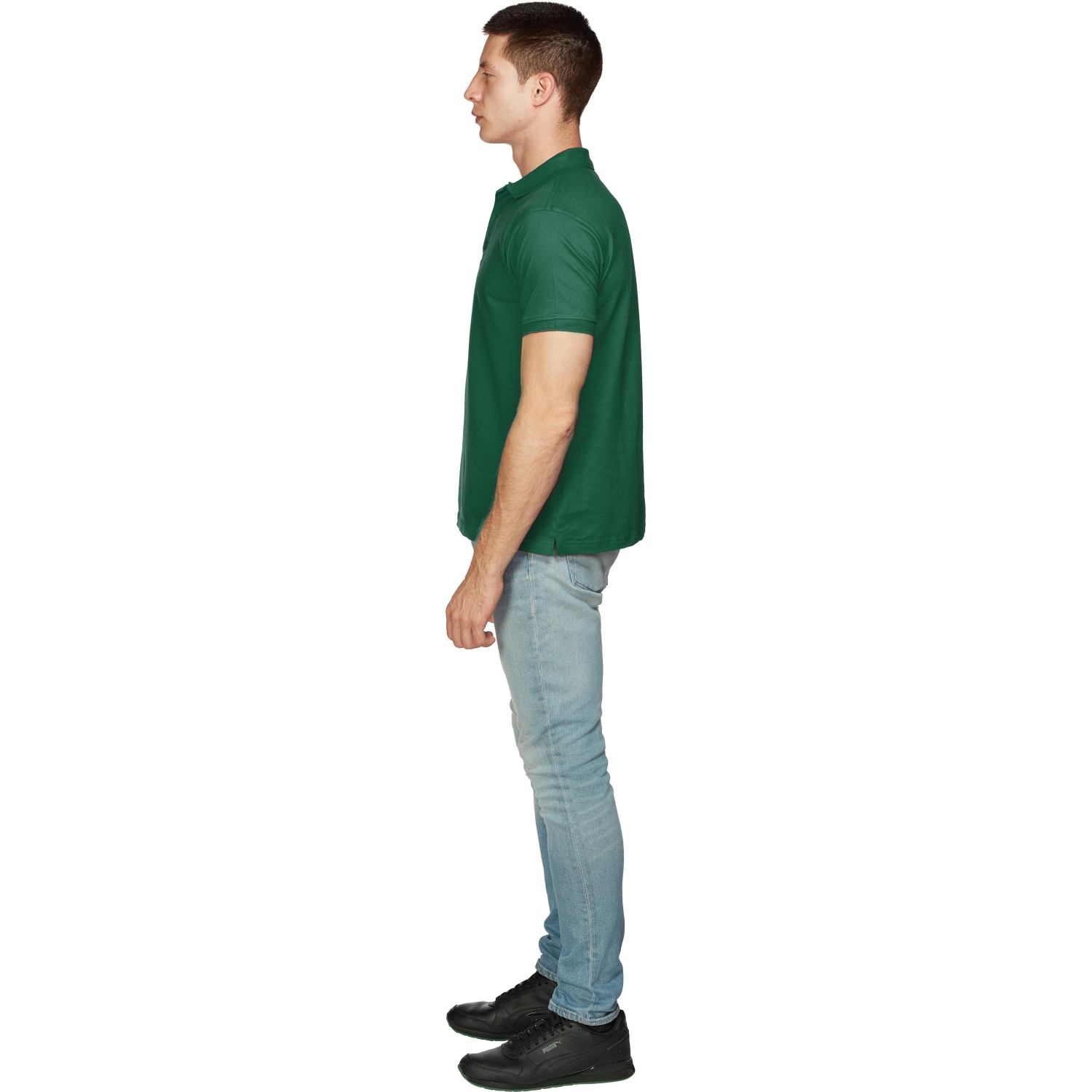 Рубашка Поло (190г.) кор.рукав т.-злн.(S) - фото 2