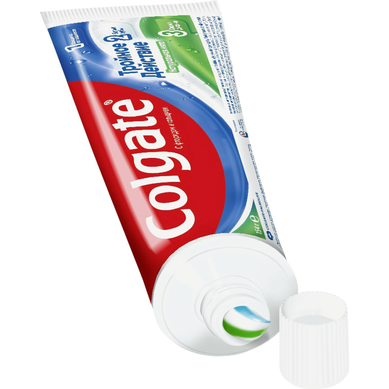 Зубная паста COLGATE Тройное Действие 100мл Зубная паста COLGATE Тройное Действие 100мл - фото 7