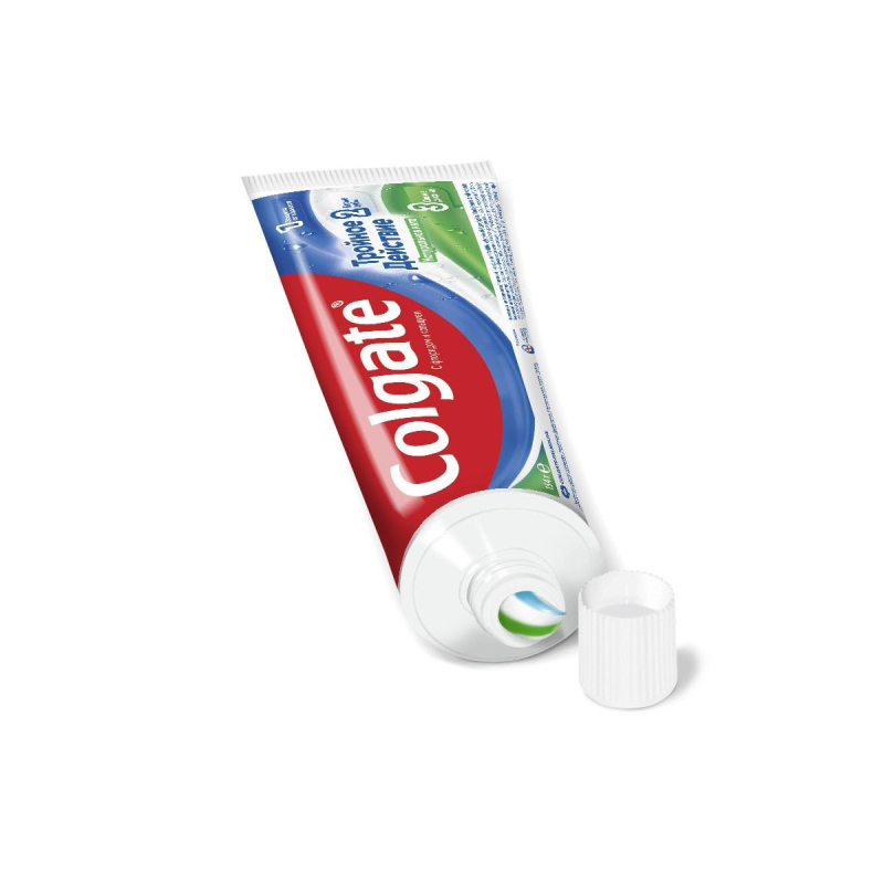 Зубная паста COLGATE Тройное Действие 100мл - фото 8