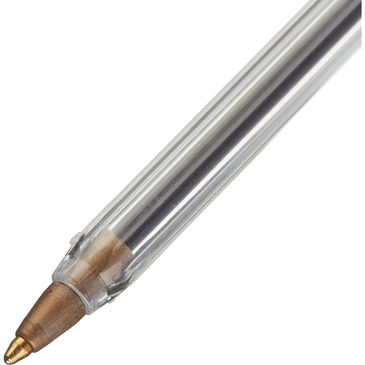 Ручка шариковая неавтомат. эконом Attache Economy син,1мм, прозр корп - фото 3