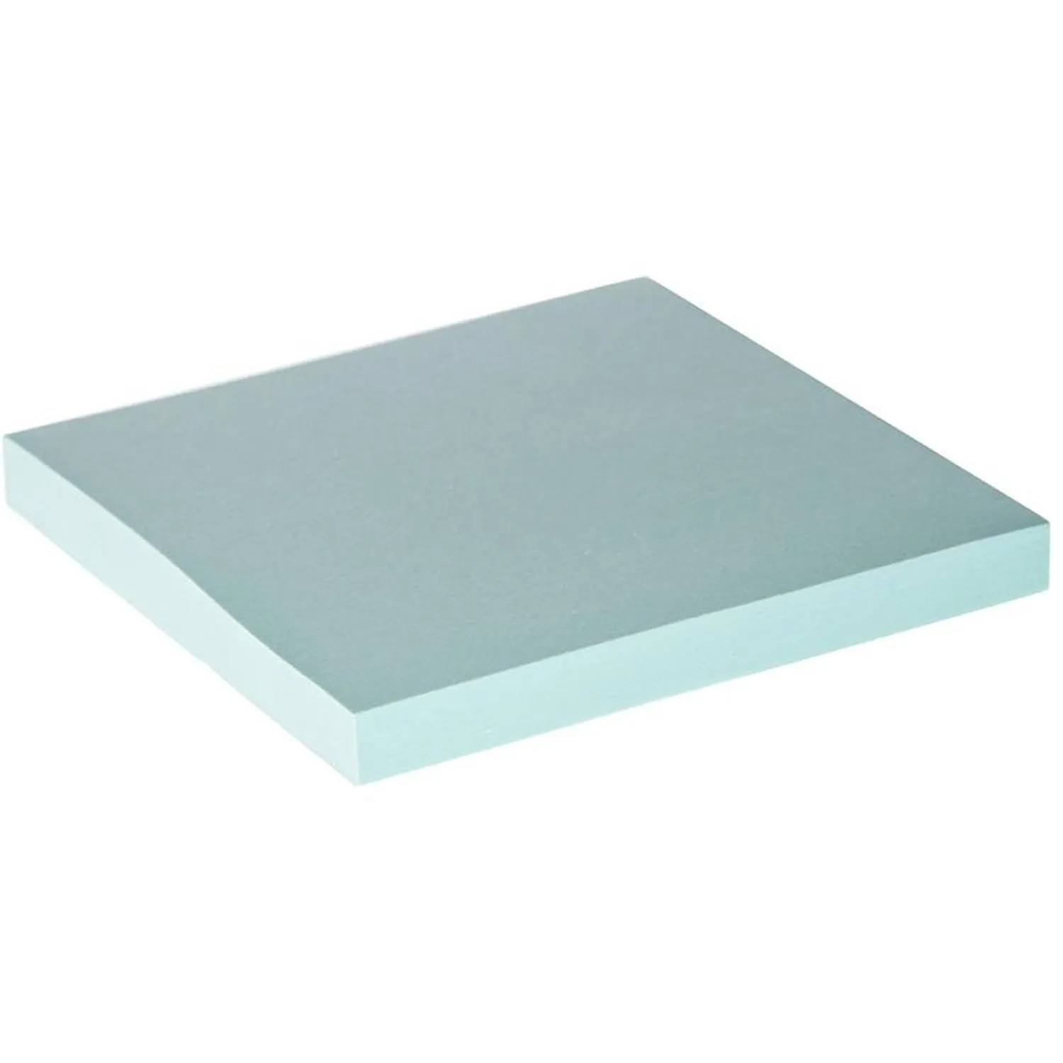 Стикеры ATTACHE с клеев.краем 76х76 голубой 100л - фото 2