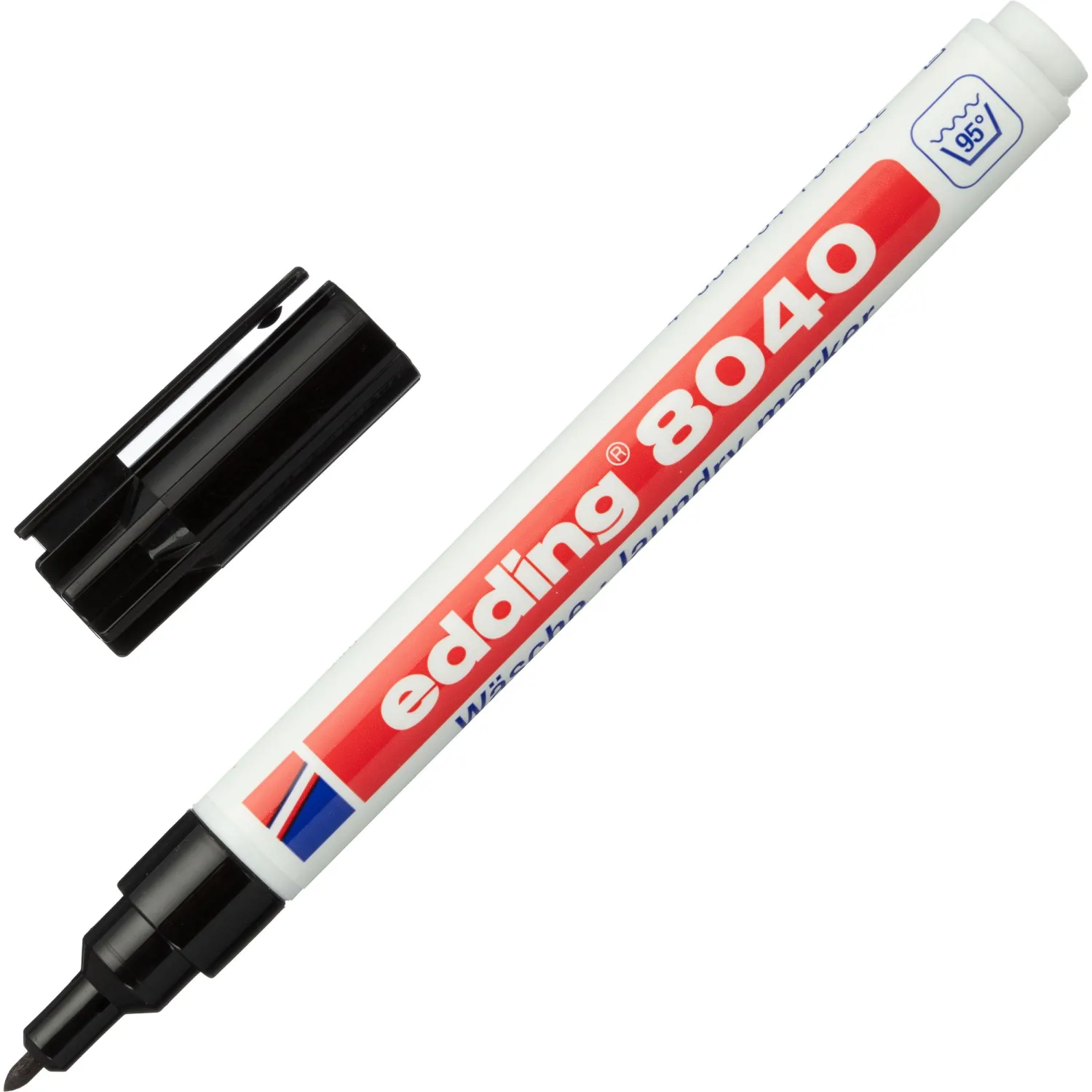 Маркер для белья EDDING E-8040/1 черный 1мм - фото 1