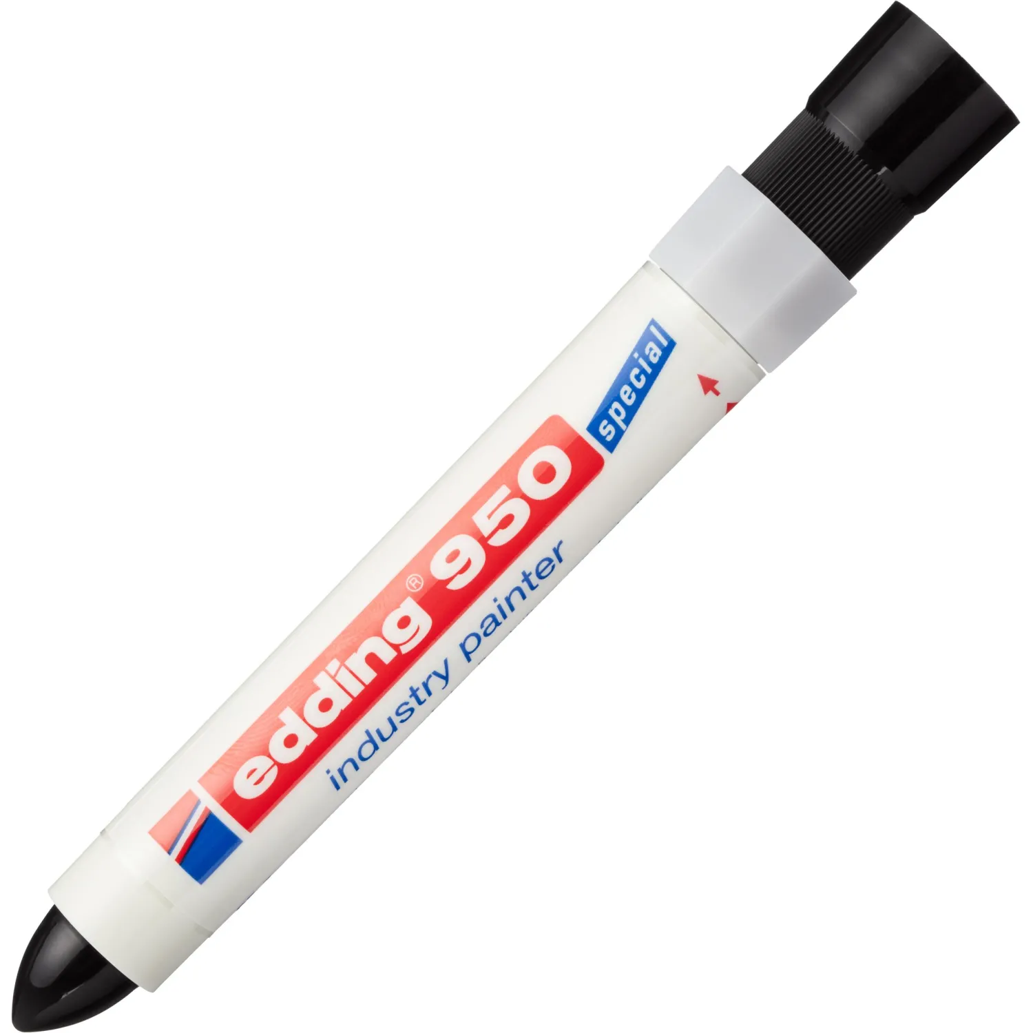 Маркер промышленный для промышленной графики EDDING E-950/1 черный 10мм - фото 6