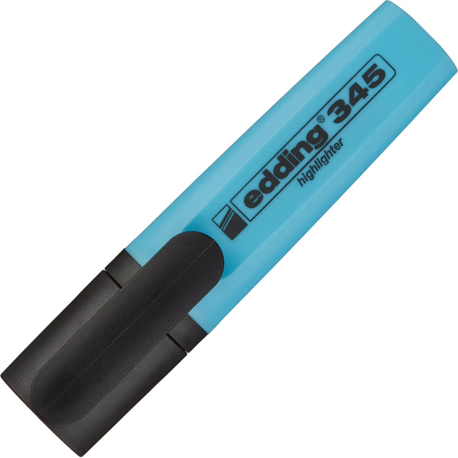 Маркер текстовыделитель EDDING E-345/10 синий 1-5мм - фото 2