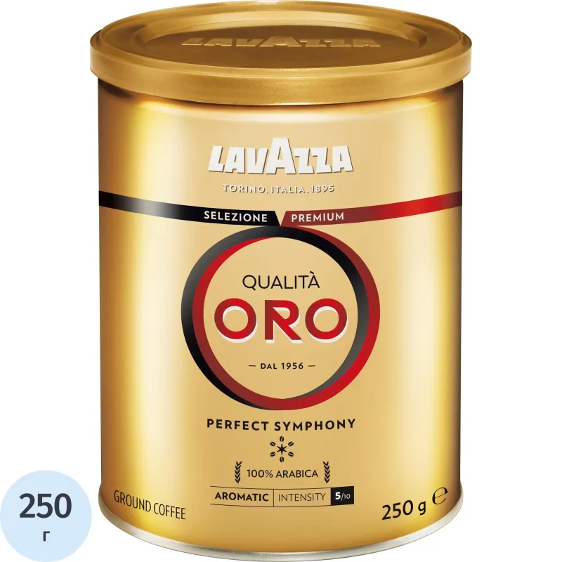 Кофе Lavazza Oro молотый ж/б,250г - фото 1