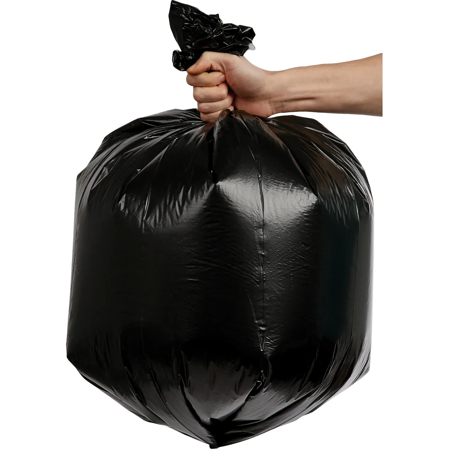 Мешки для мусора ПВД 60л 30мкм 50шт/рул черные 60x90см Amigo - фото 4