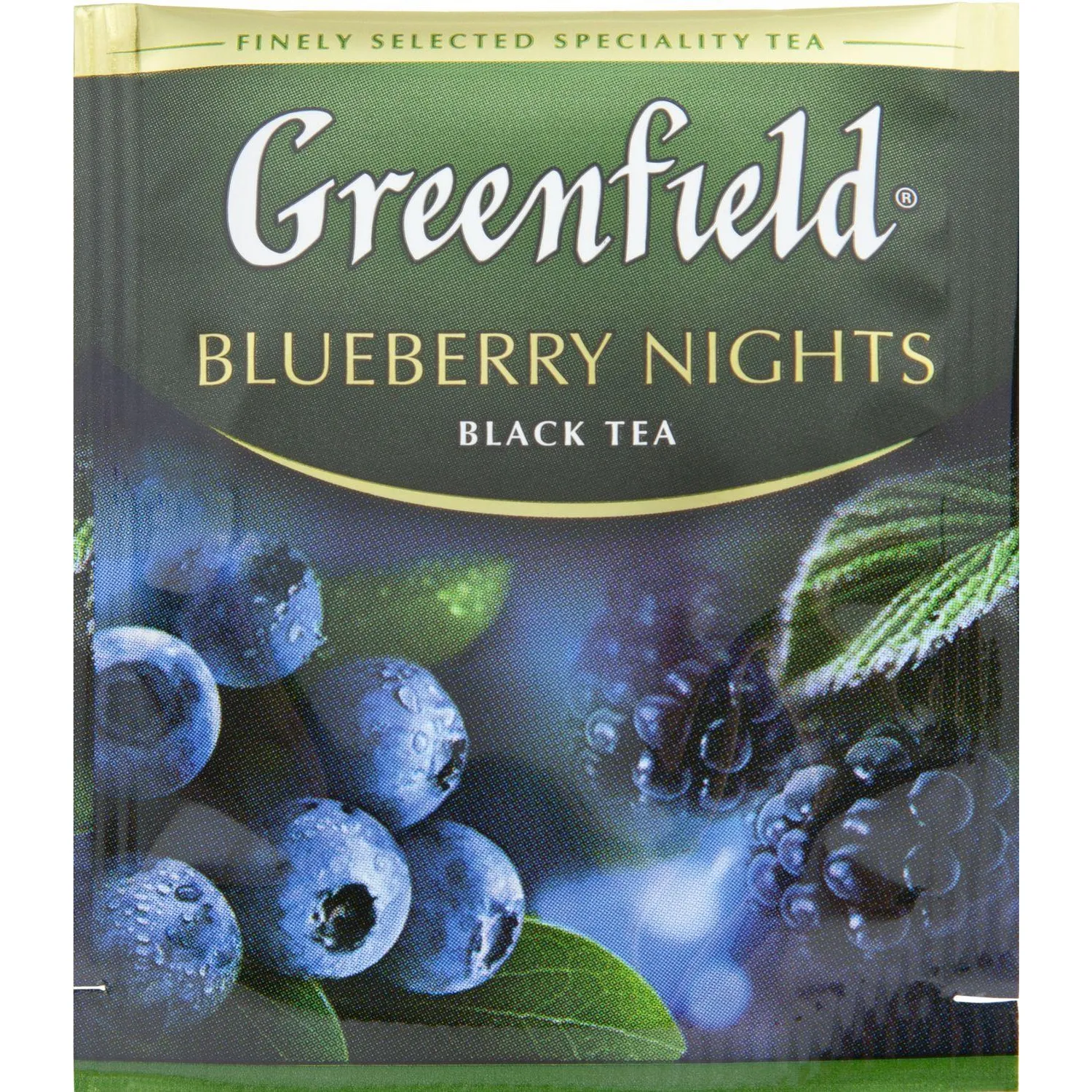 Чай Greenfield Blueberry nights черный,25пак 0996-10-1 - фото 2