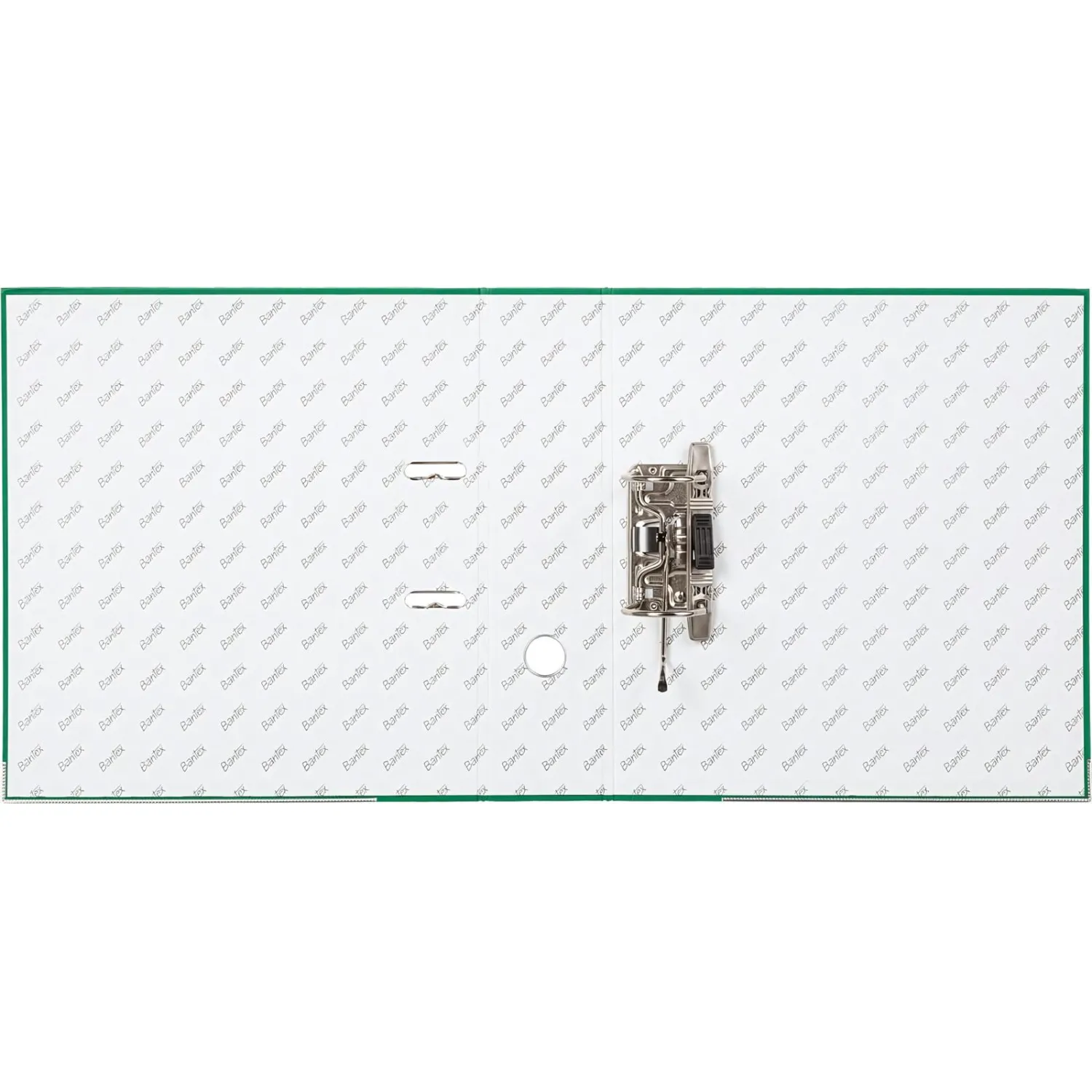 Папка-регистратор ECONOMY PLUS 80мм,зел,ПБП1,карм.кор,мет.уг - фото 6