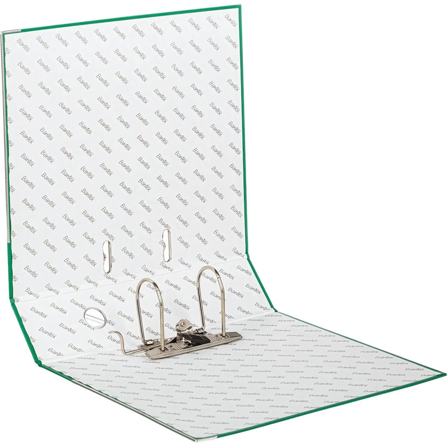 Папка-регистратор ECONOMY PLUS 80мм,зел,ПБП1,карм.кор,мет.уг - фото 7