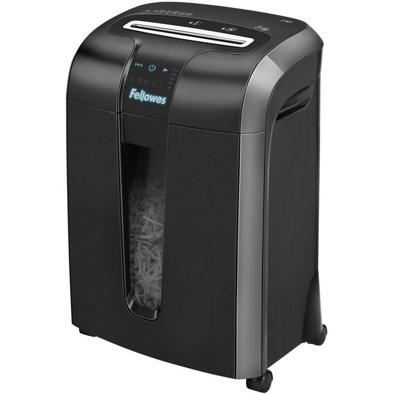 Шредер (уничтожитель) Fellowes Powershred 73Ci, 4ур.секр, 12лист, 23л - фото 1