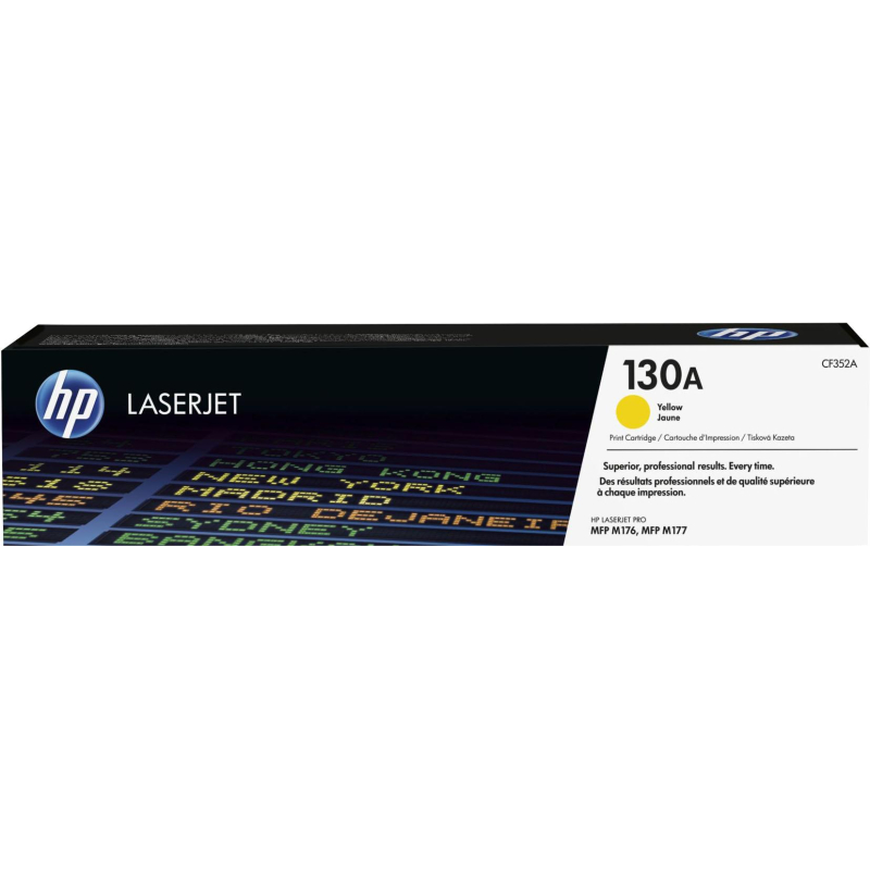Картридж лазерный HP 130A CF352A жел. для LJ Pro M176n/M177f - фото 1