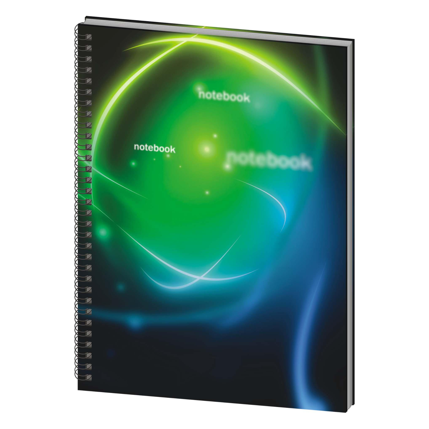 Бизнес-тетрадь Attache А4 96 л клетка спираль мягк переплет микро-перф Бизнес-тетрадь Attache А4 96 л клетка спираль мягк переплет микро-перф - фото 2