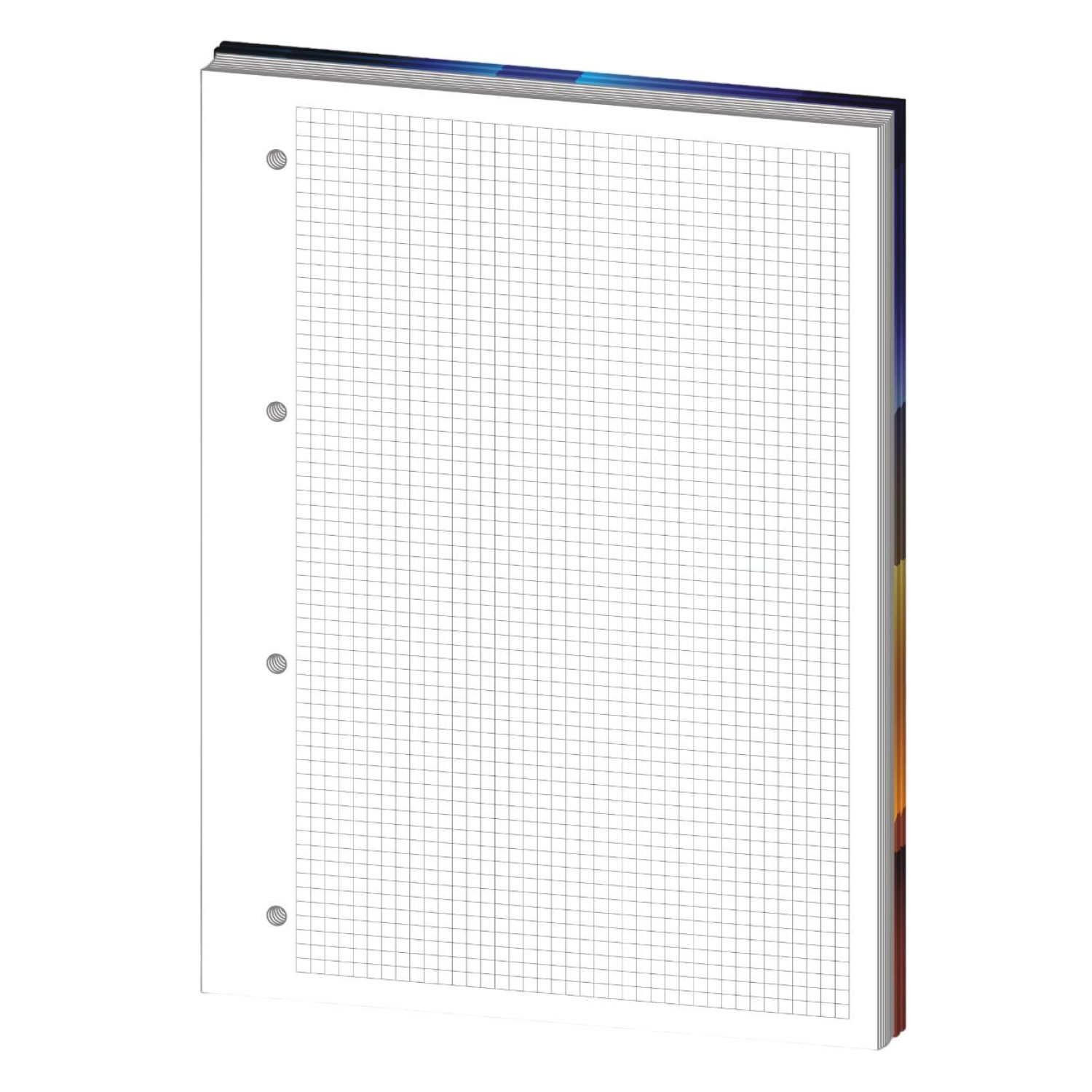 Бизнес-тетрадь Attache А4 96 л клетка спираль мягк переплет микро-перф Бизнес-тетрадь Attache А4 96 л клетка спираль мягк переплет микро-перф - фото 4