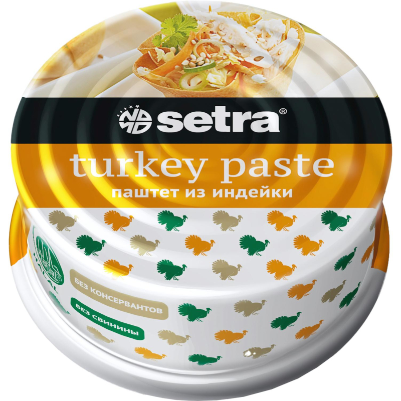 Паштет Setra из индейки,100гр - фото 1