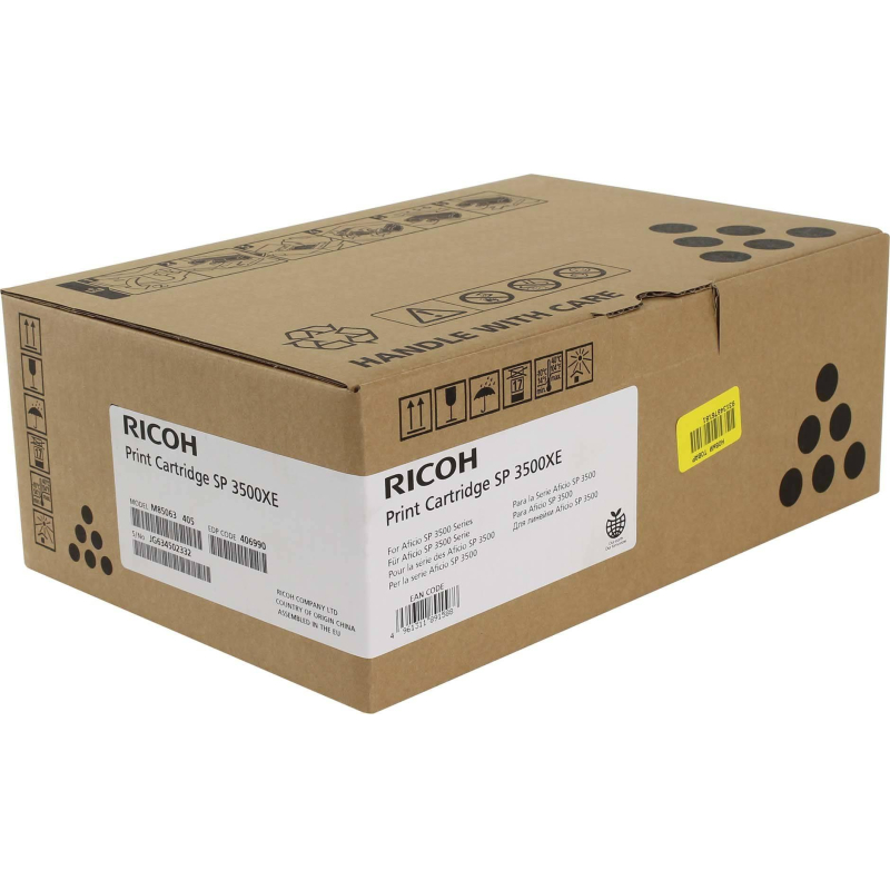 Картридж лазерный Ricoh SP 3500XE (407646/406990) чер. для SP3500N - фото 1