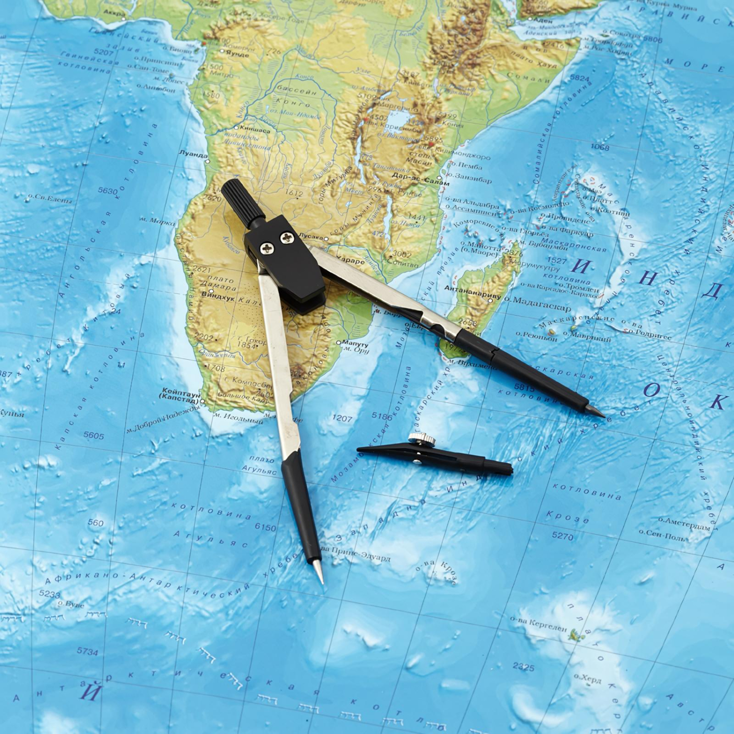 Готовальня Attache 120 мм, 4 предмета  S14004, пласт.пенал - фото 2