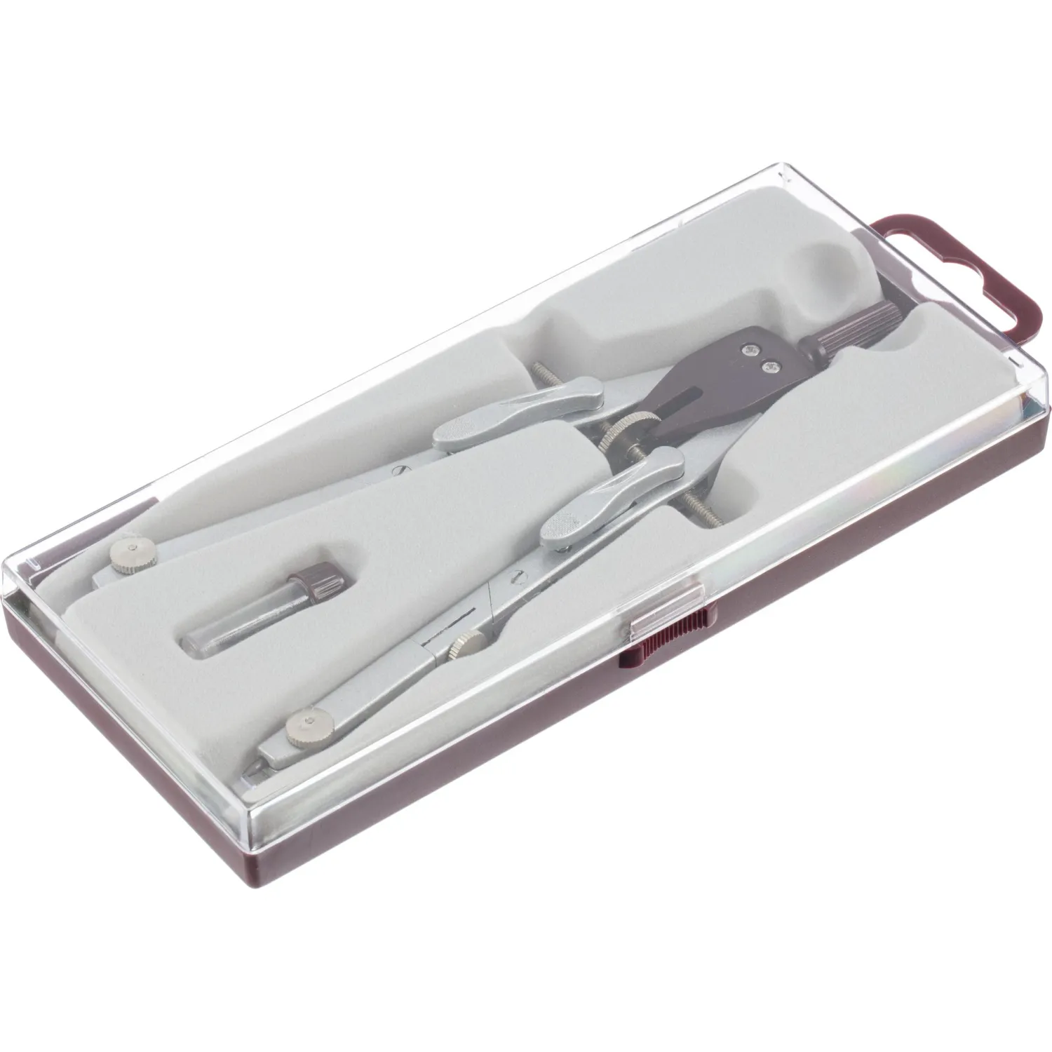 Готовальня Attache Крон-циркуль 170 мм,запасной грифель,пласт.пенал S08002 - фото 8