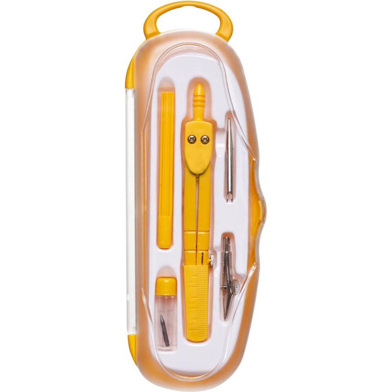 Готовальня Attache Selection Emotion 120 мм, 5 предметов  SC22005, пенал - фото 1