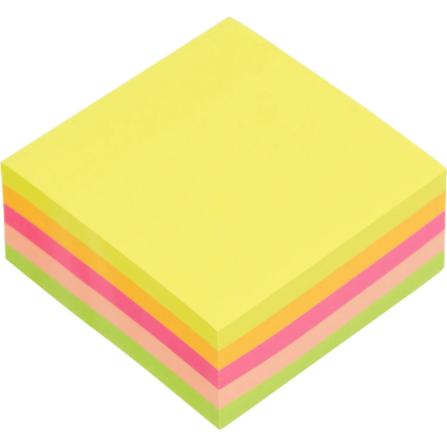 Стикеры куб 76х76, радуга 400 л - фото 3