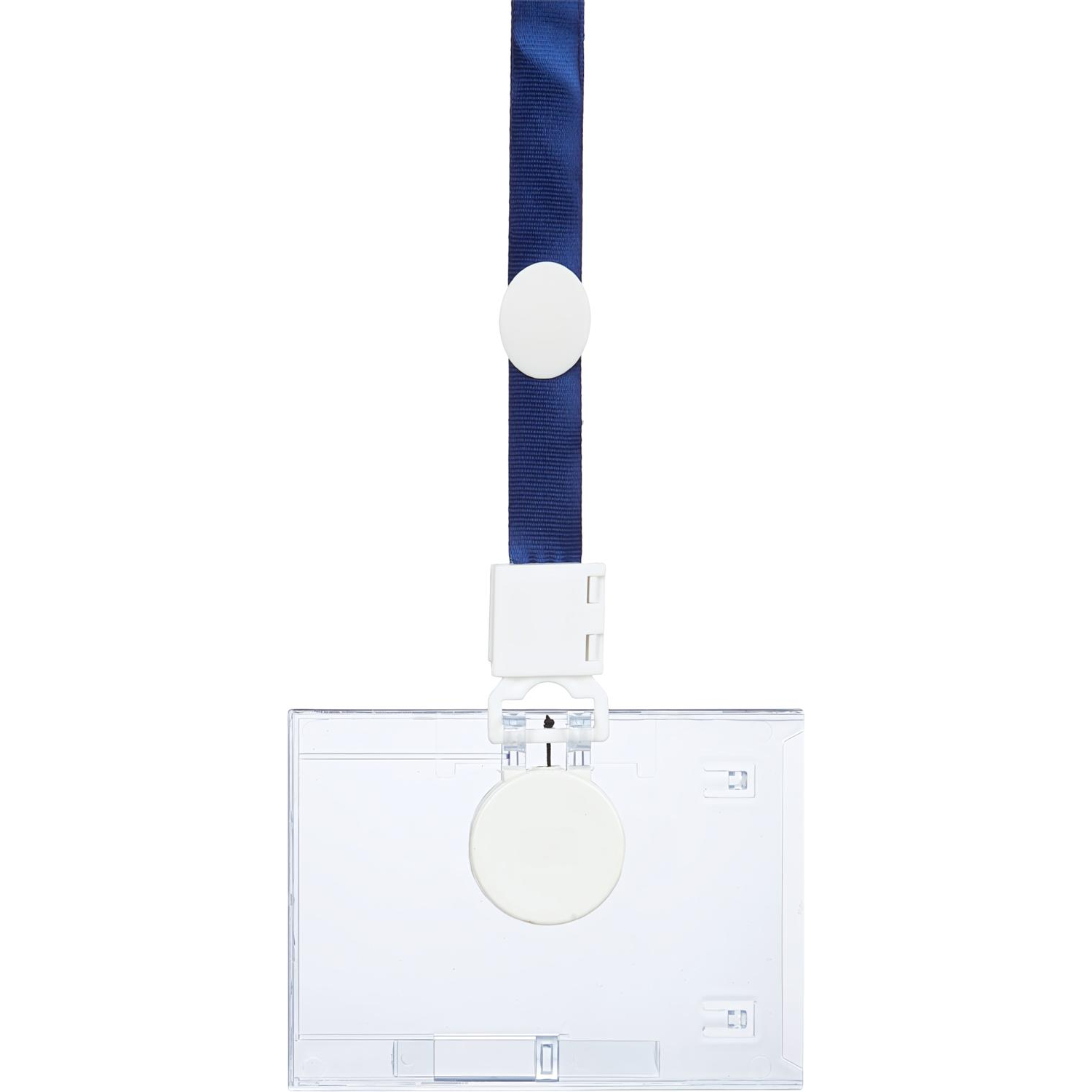 Бейдж Promega office горизонтальный с рулеткой, 105х74T-678H - фото 4