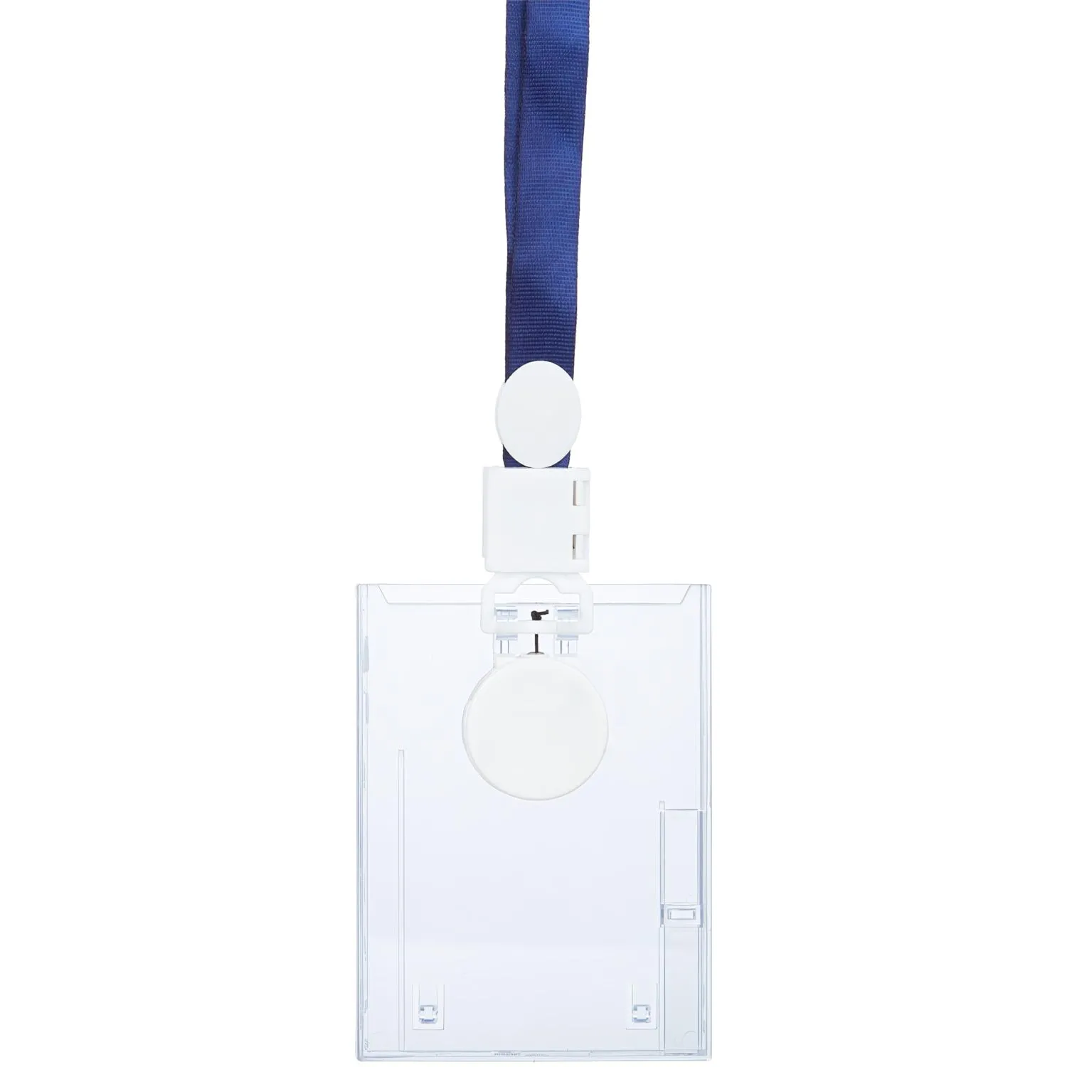 Бейдж Promega office вертикальный с рулеткой, 74х105T-678V - фото 4