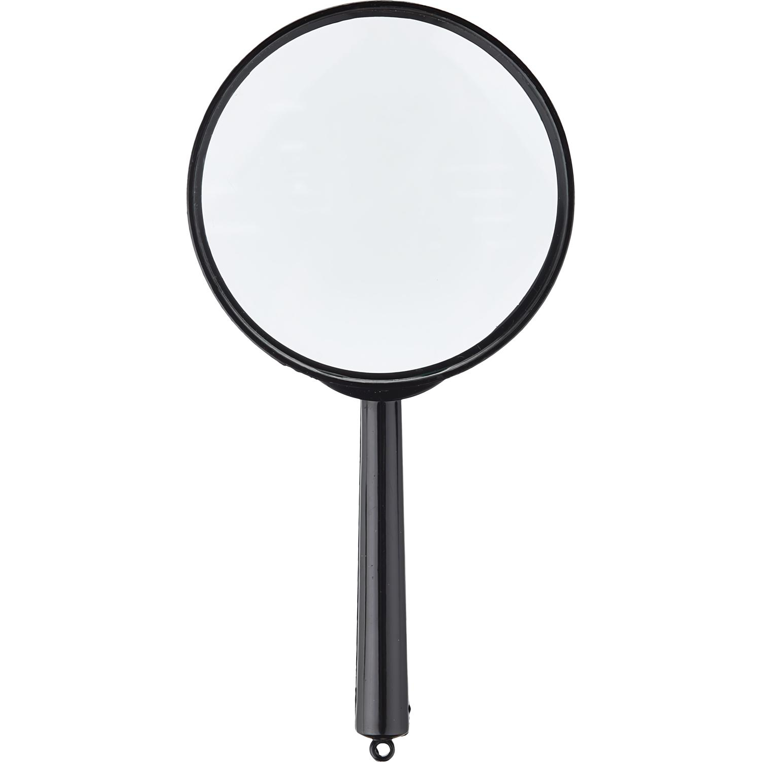 Лупа Attache, увеличение х5, диаметр 80мм, цв.черный, карт/кор. - фото 2