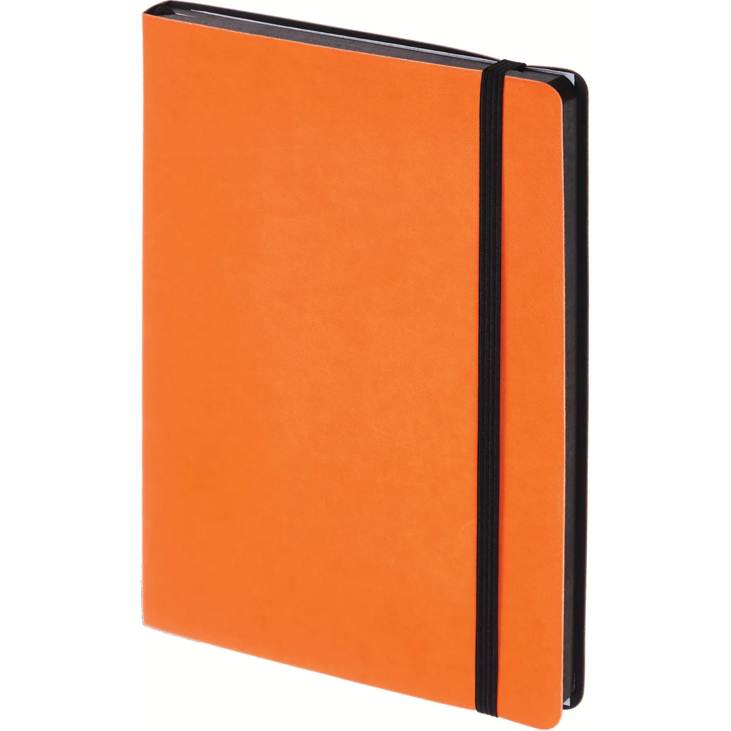 Ежедневник недатированный оранжевый А5  MEGAPOLIS SOFT 3-470/01 - фото 2