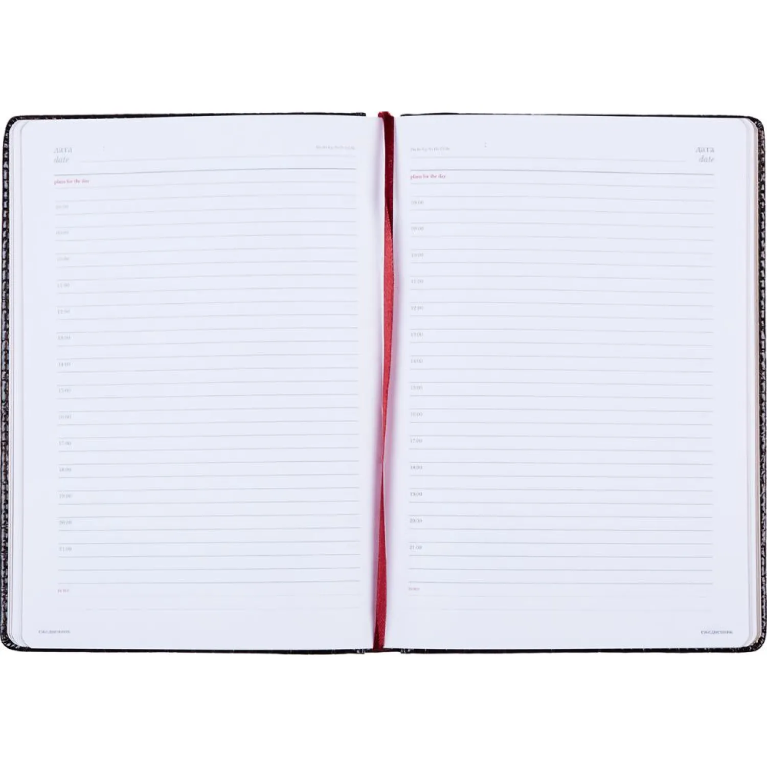 Ежедневник недатированный коричневый  А5+ СAIMAN 3-494 Д - фото 3