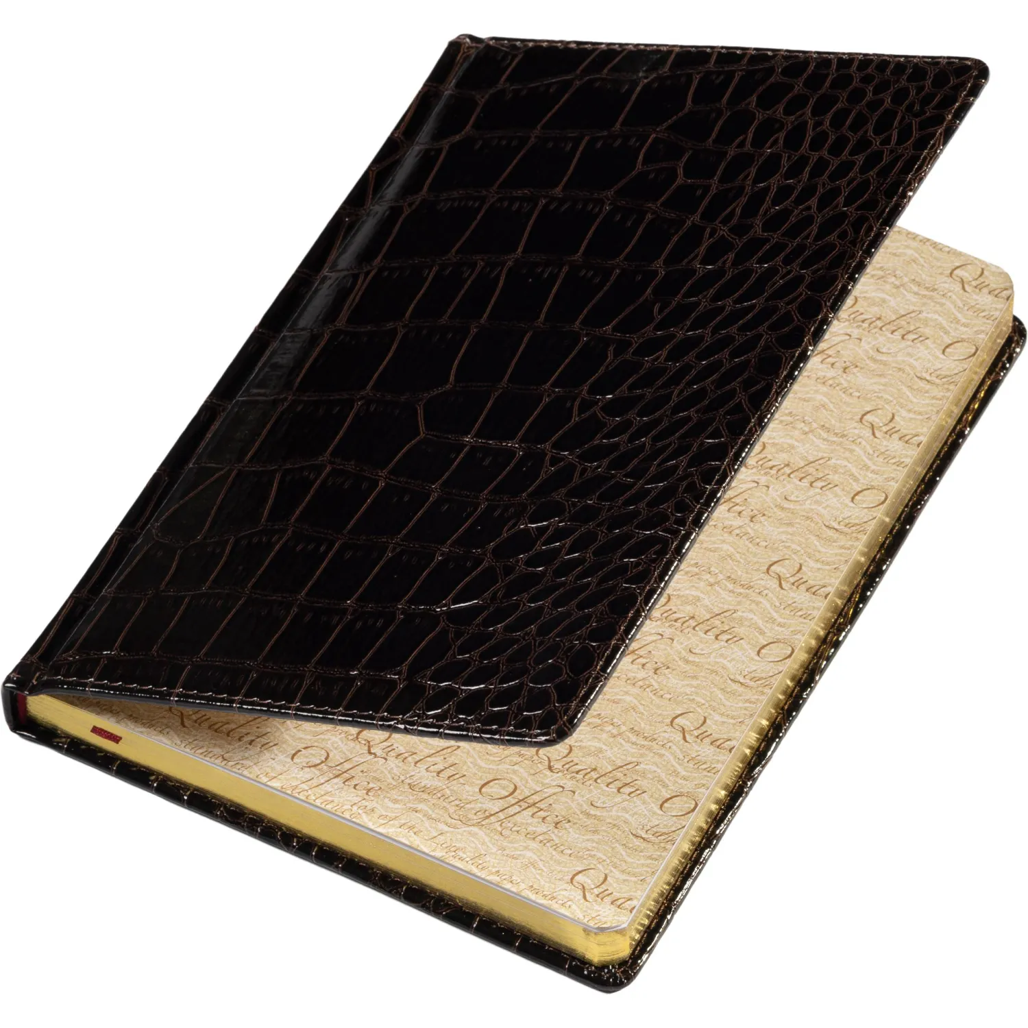 Ежедневник недатированный коричневый  А5+ СAIMAN 3-494 Д - фото 7