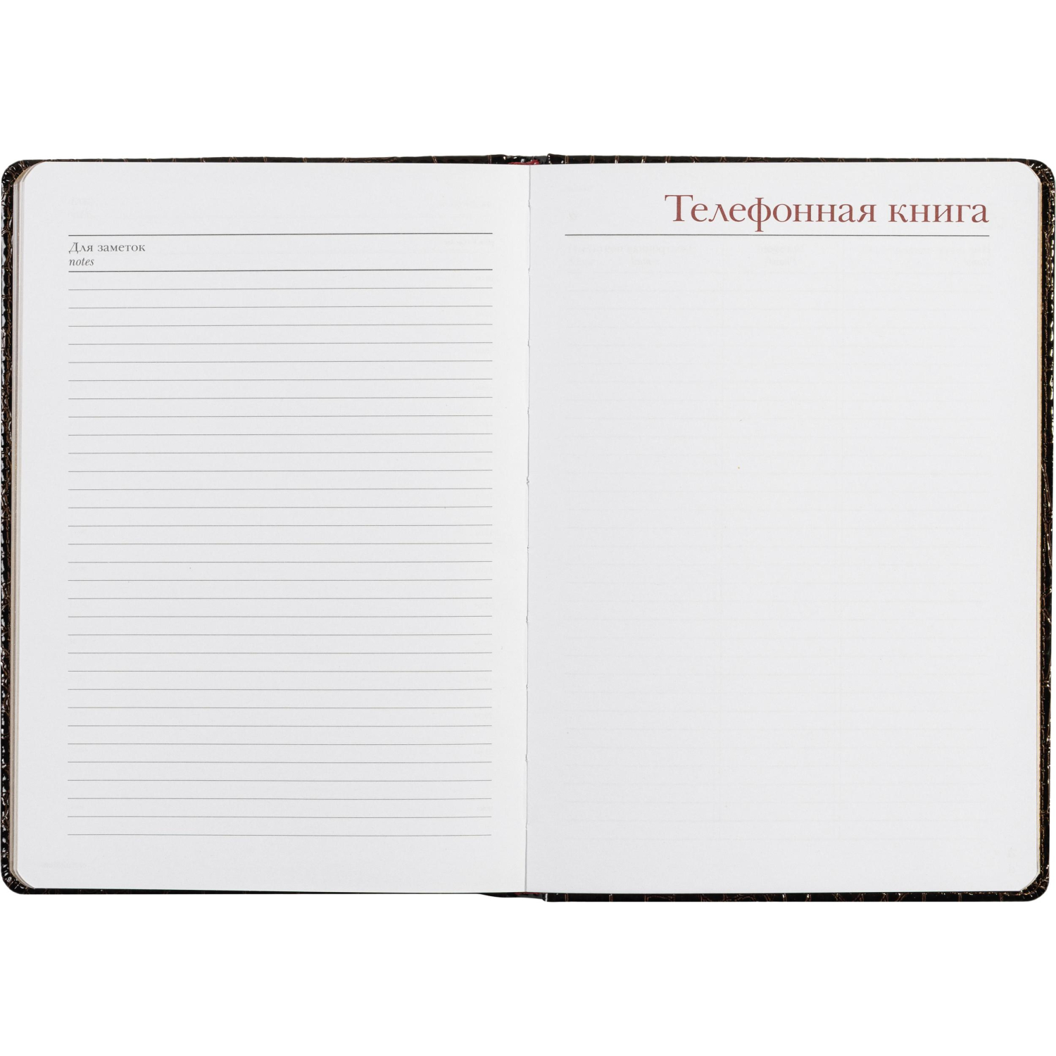 Ежедневник недатированный коричневый  А5+ СAIMAN 3-494 Д - фото 19