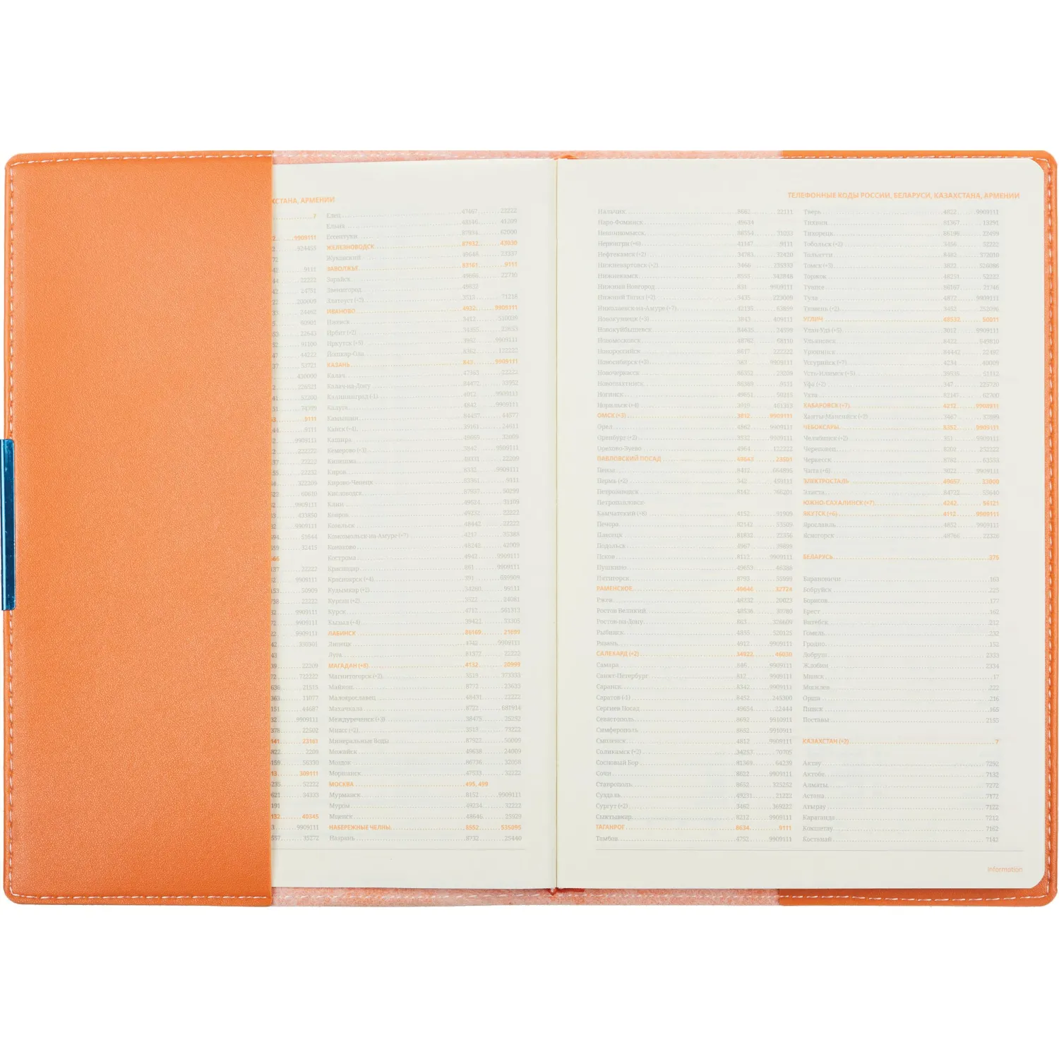 Ежедневник недатированный А5  METROPOL  (ОРАНЖЕВЫЙ)3-491/04 - фото 14