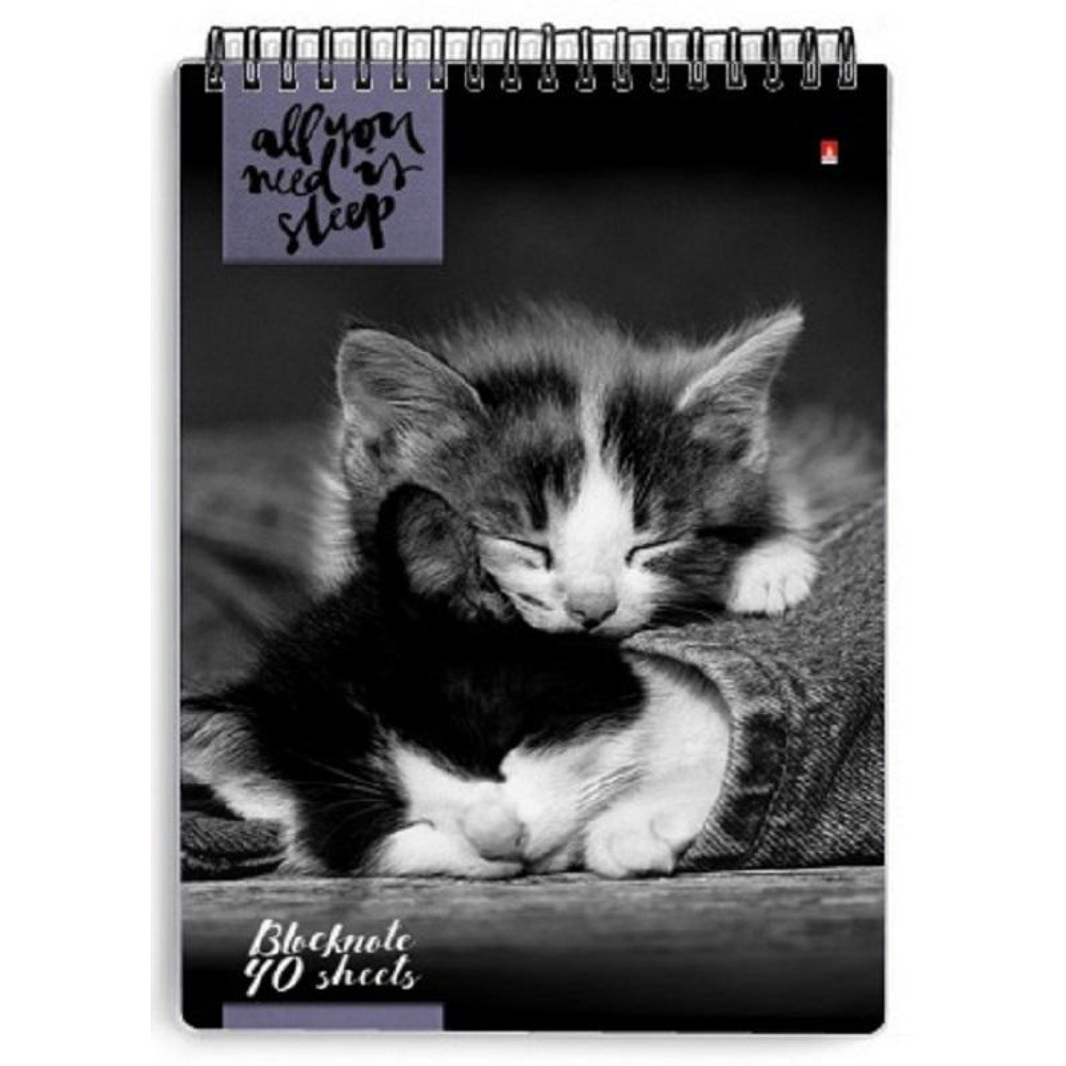 Блокнот КОШКИ А5 40л на гребне в ассорт 3-40-462 Д - фото 3