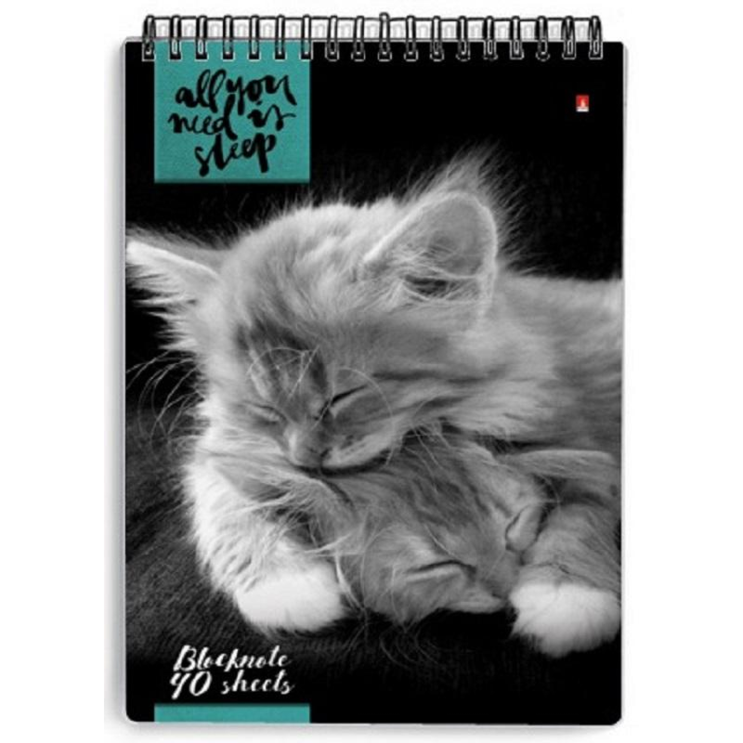 Блокнот КОШКИ А5 40л на гребне в ассорт 3-40-462 Д - фото 7